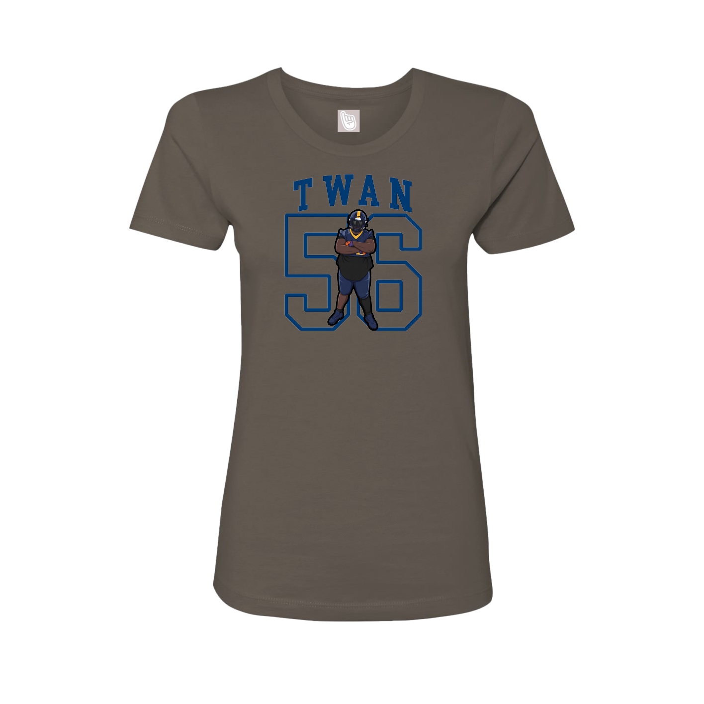 Fitted Women's Tee — Shirsey in Grey