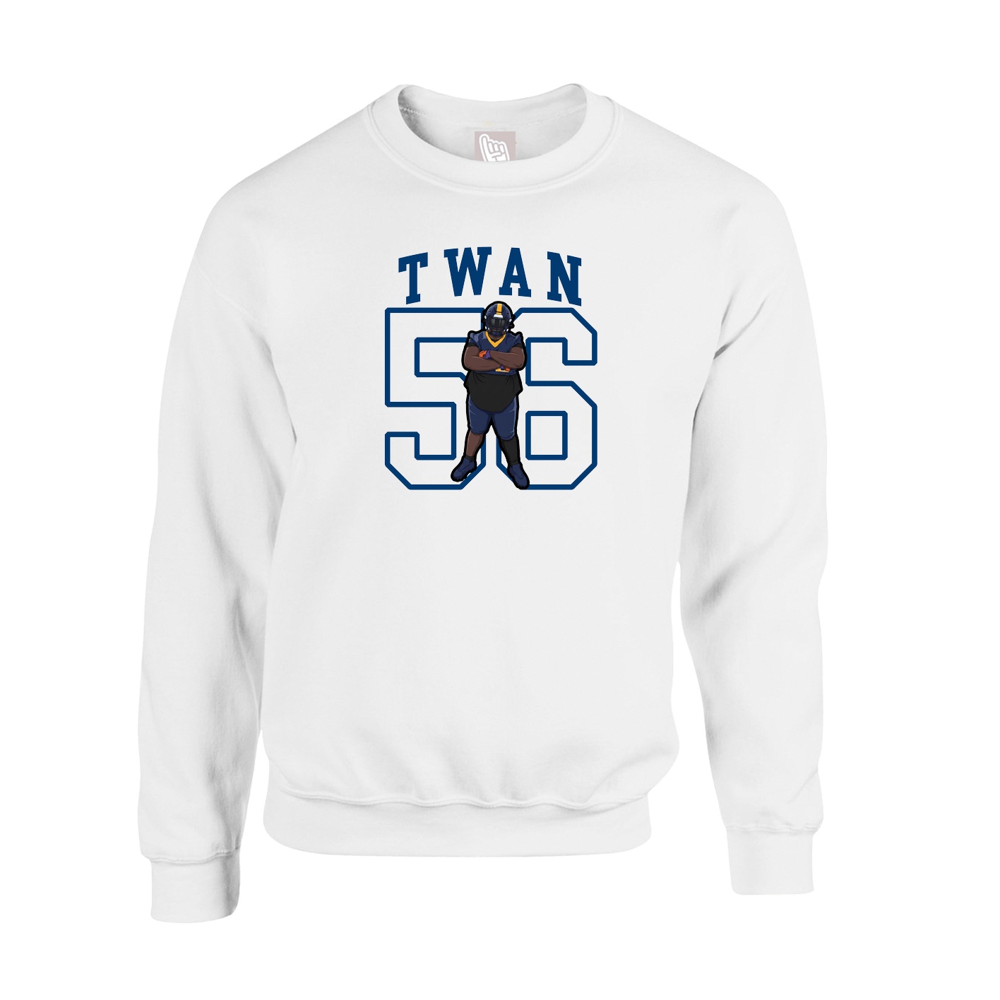 Fleece Crew — Shirsey in White
