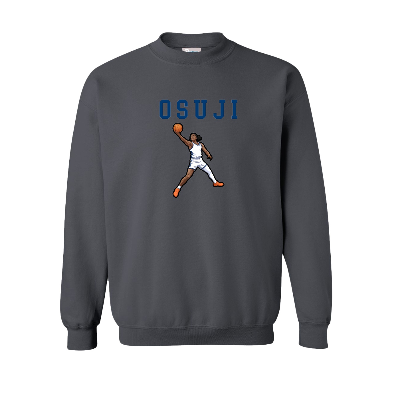 Fleece Crew — Shirsey in Grey