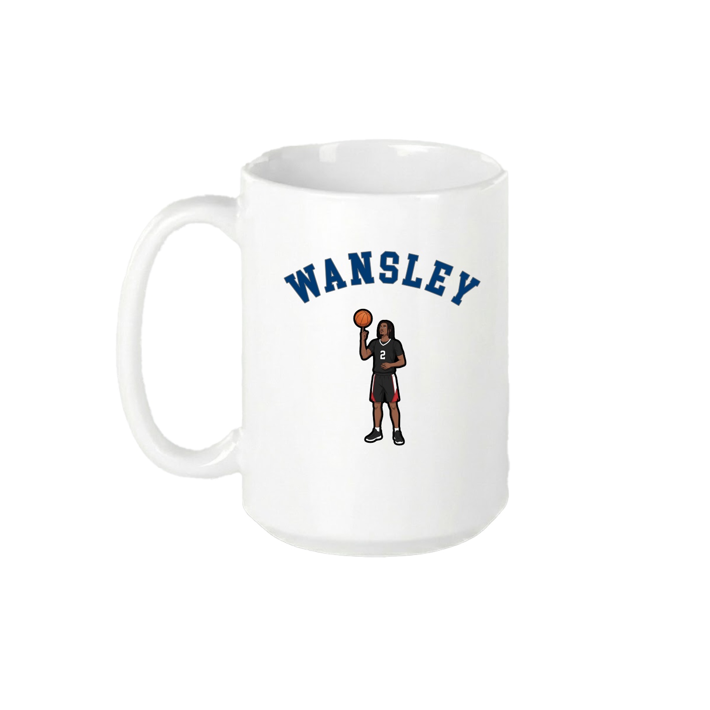 15oz Coffee Mug — Shirsey Arch in White