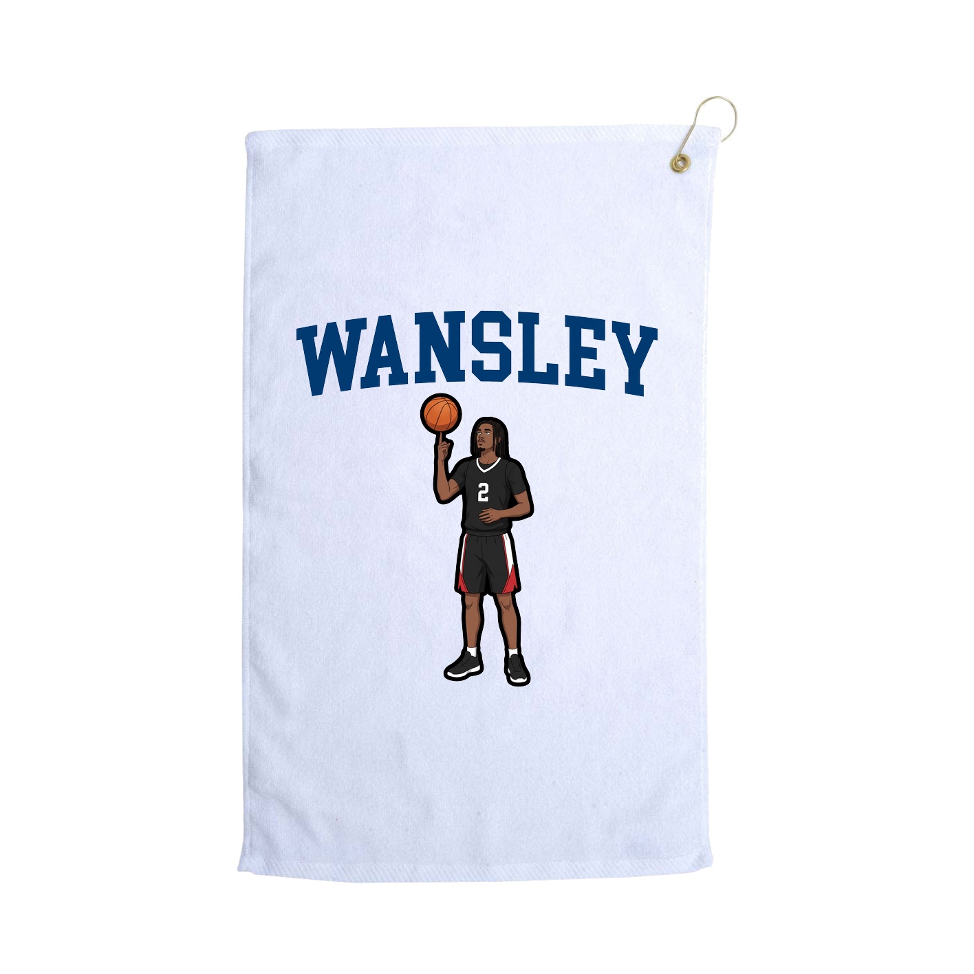Golf Towel — Shirsey in White