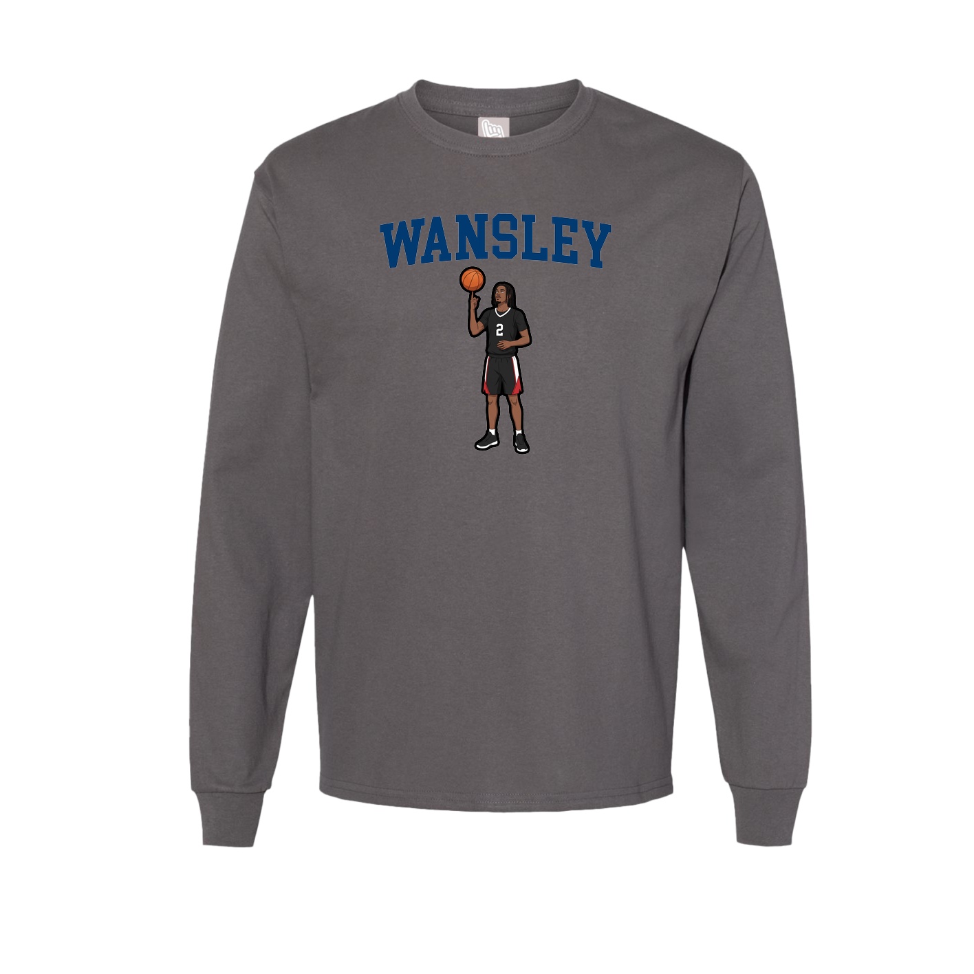 Long Sleeve Tee — Shirsey in Grey