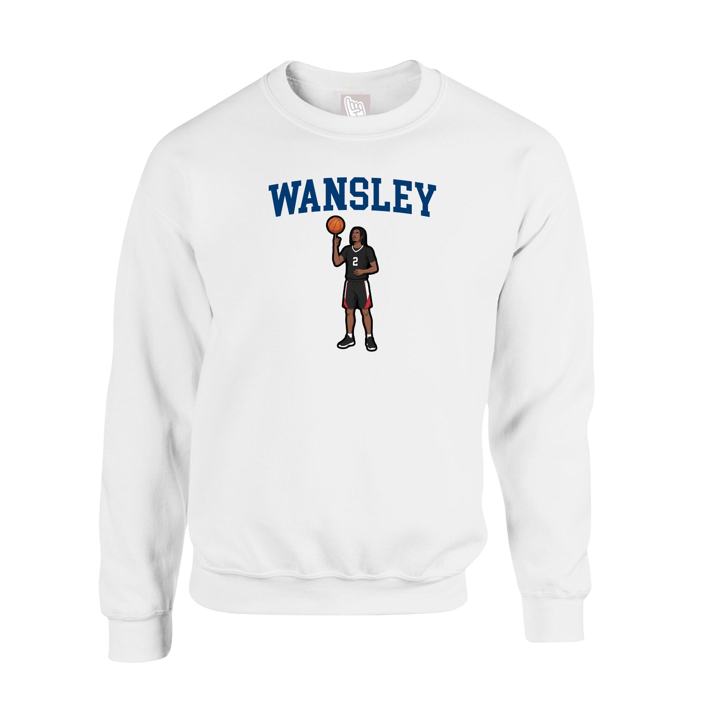 Fleece Crew — Shirsey in White