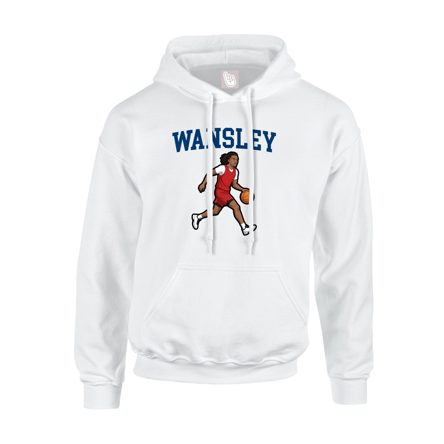 Youth Hoodie — Shirsey in White