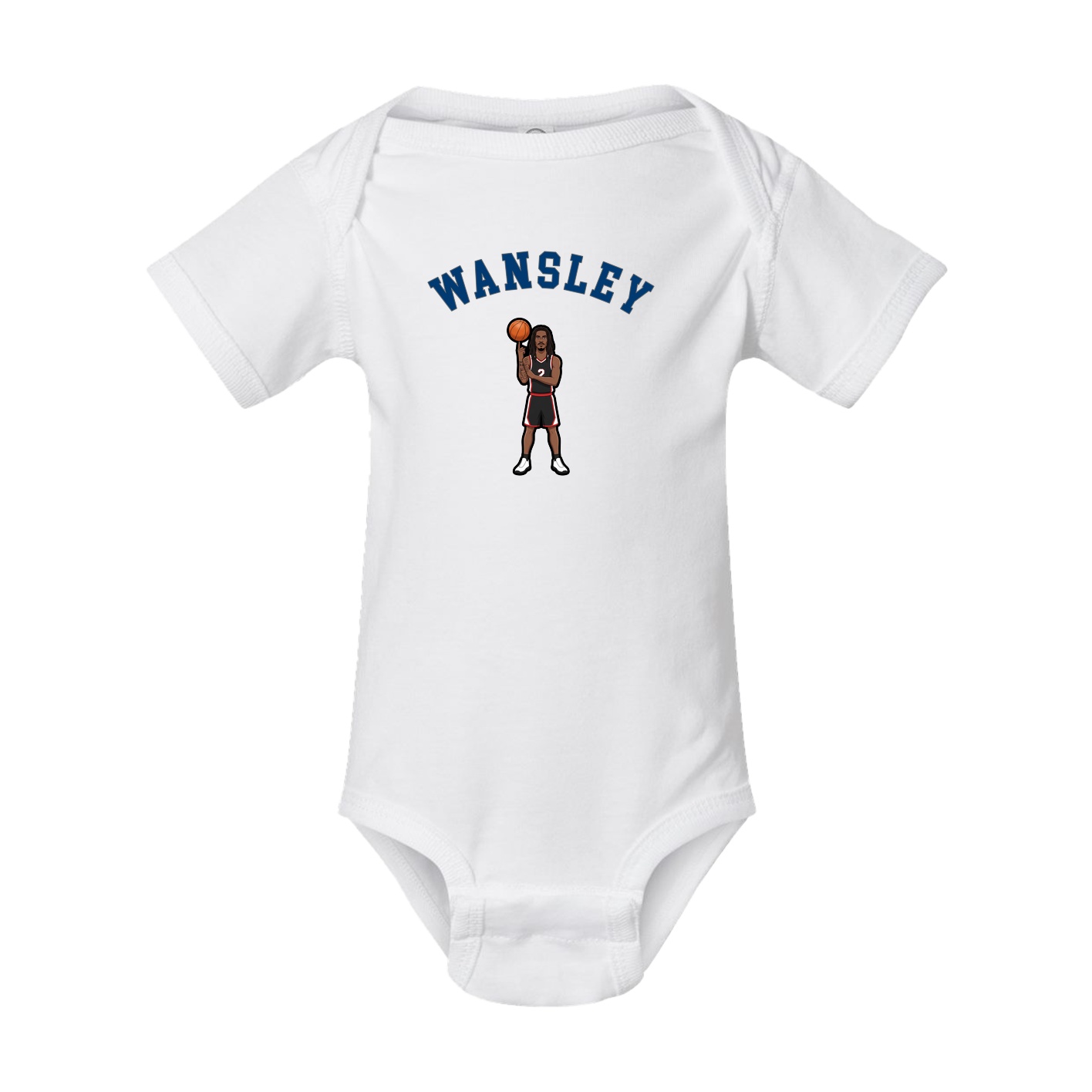 Baby Onesie — Shirsey Arch in White