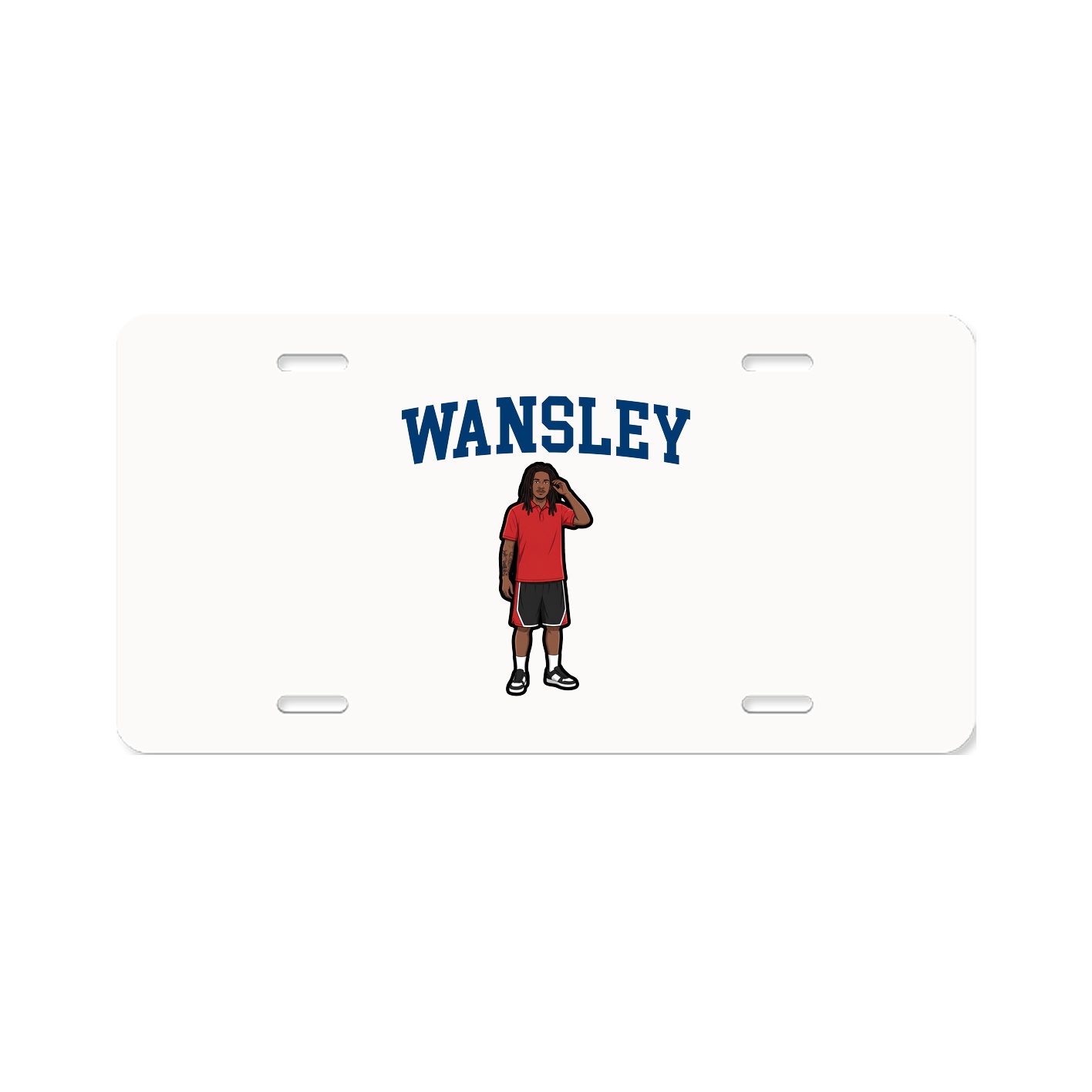 License Plate — Shirsey in Classic