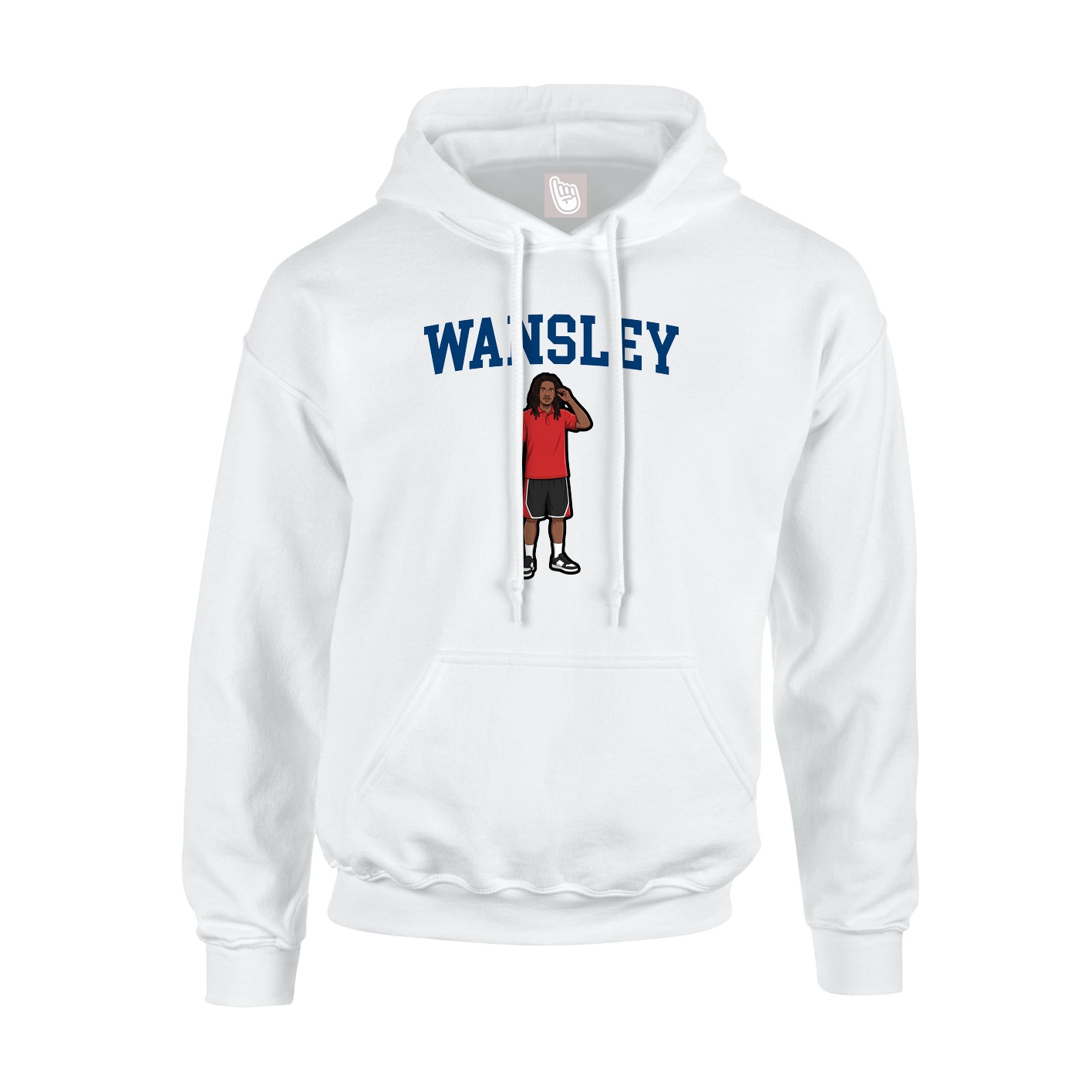 Youth Hoodie — Shirsey in White