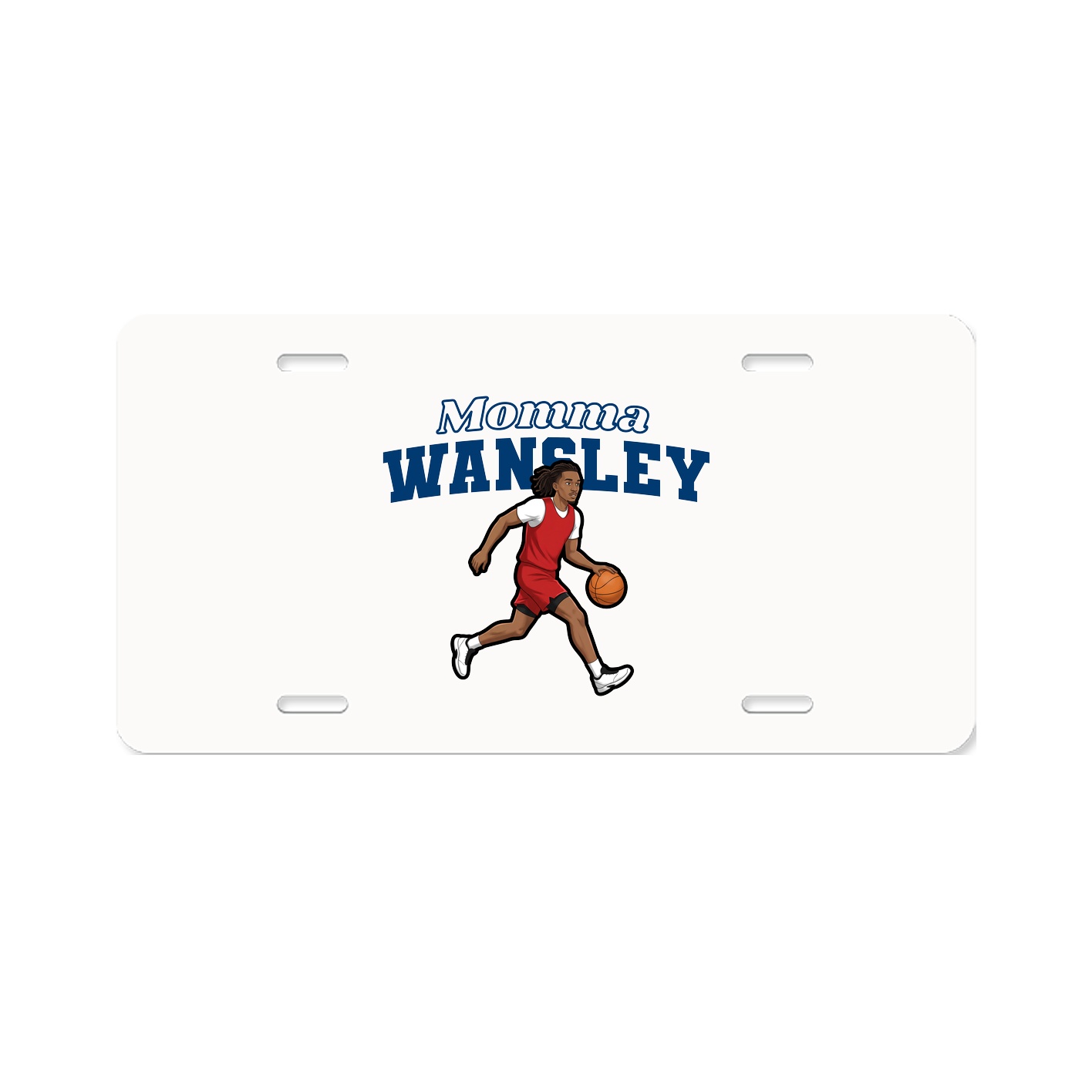License Plate — Mothers Day Block in Classic