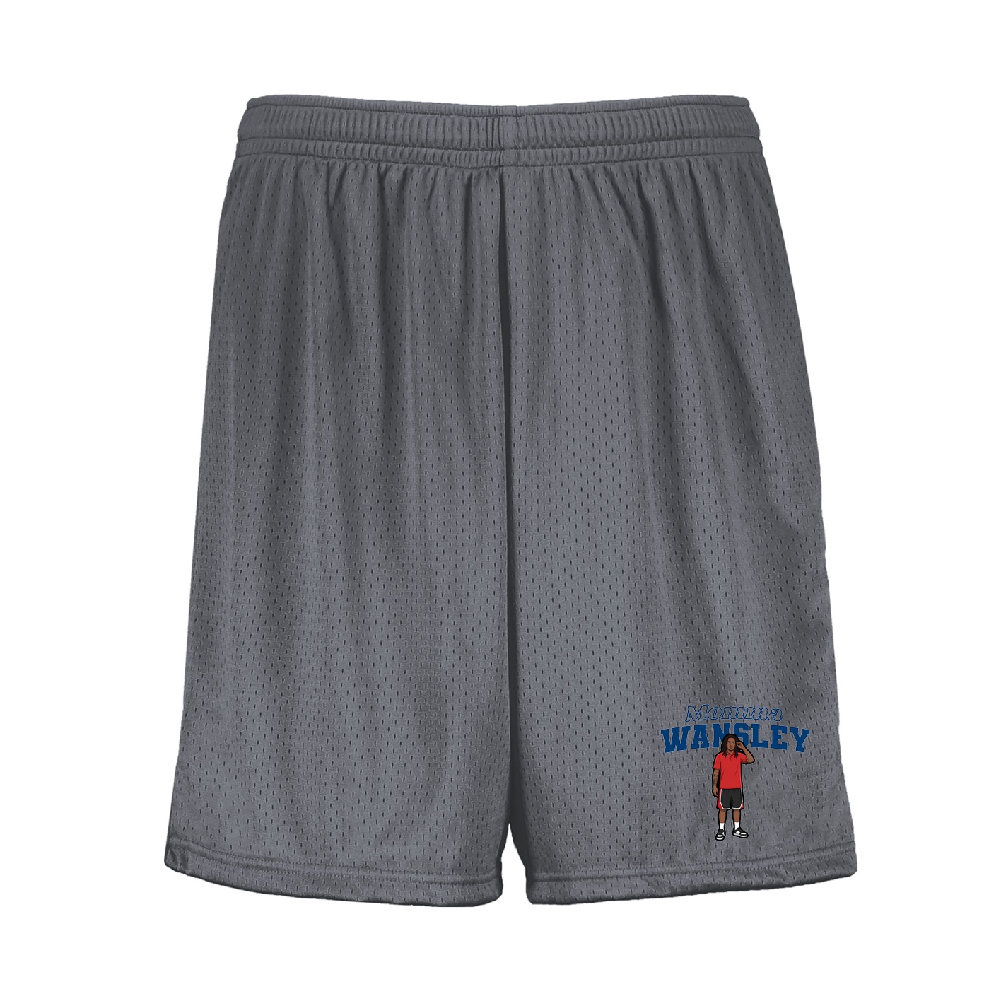 Shorts — Mothers Day Block in Grey