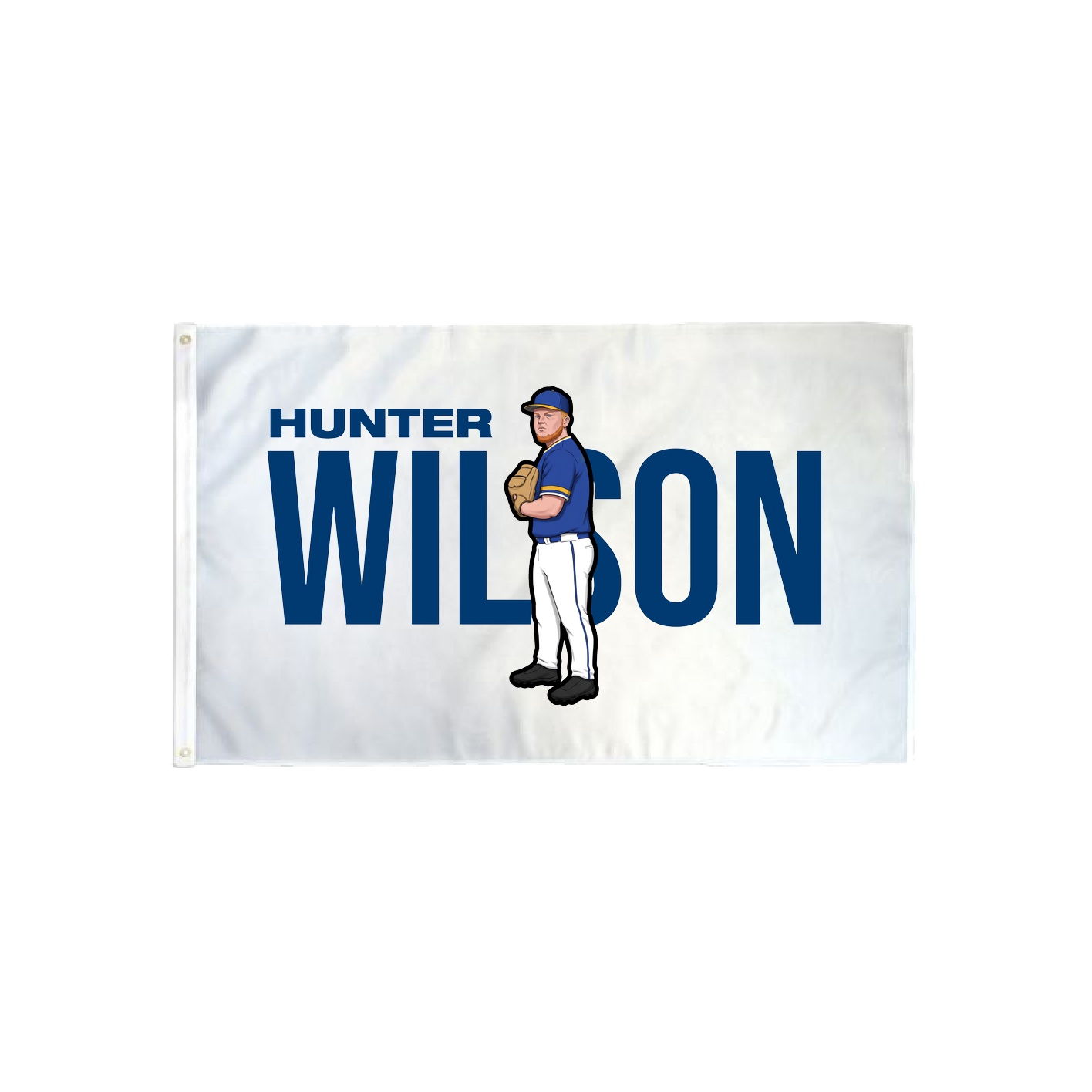 3x5 Flag — Player Name in Classic