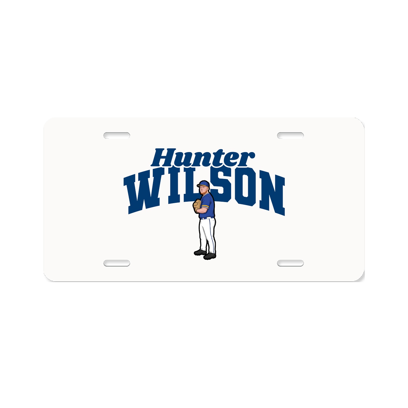 License Plate — Signature Arch in Classic