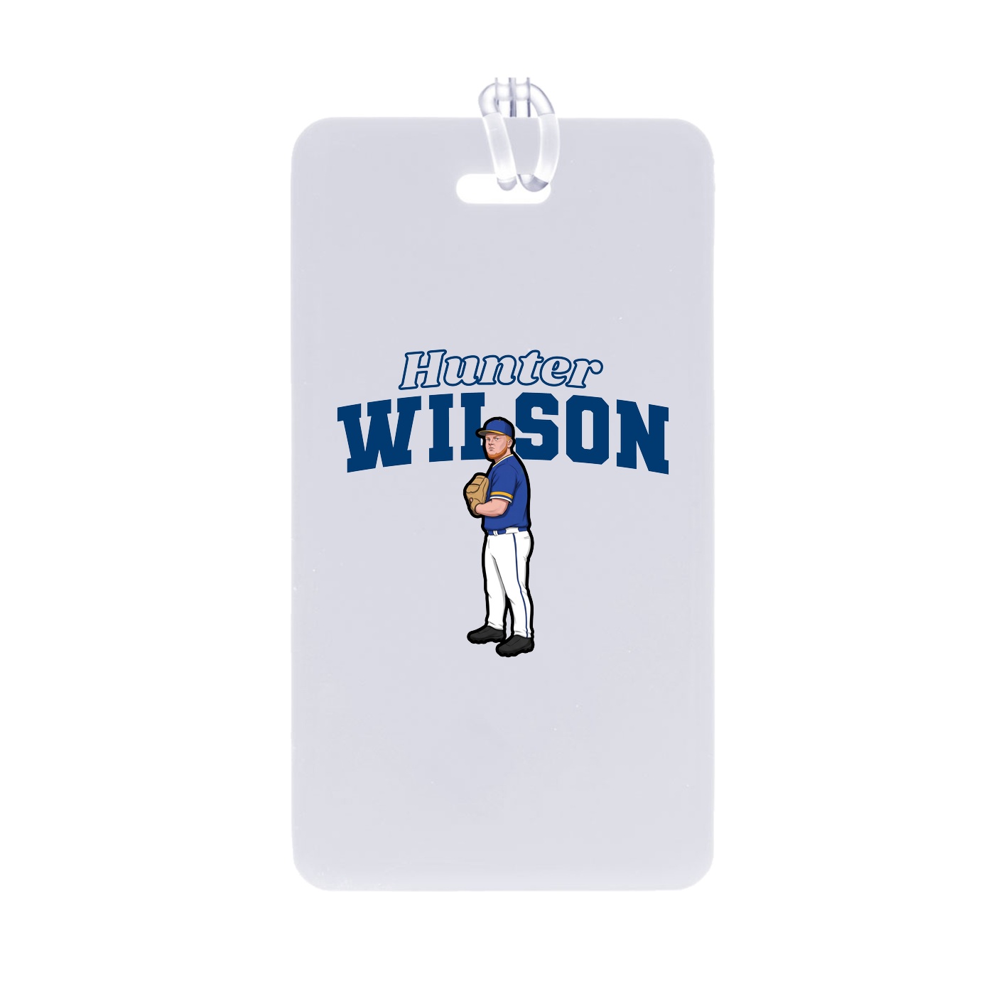 Bag Tag — Name Arch in Classic