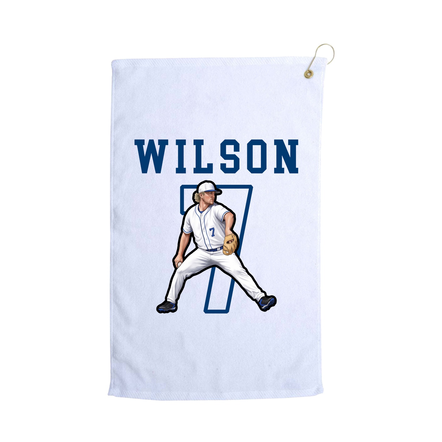 Golf Towel — Shirsey in White
