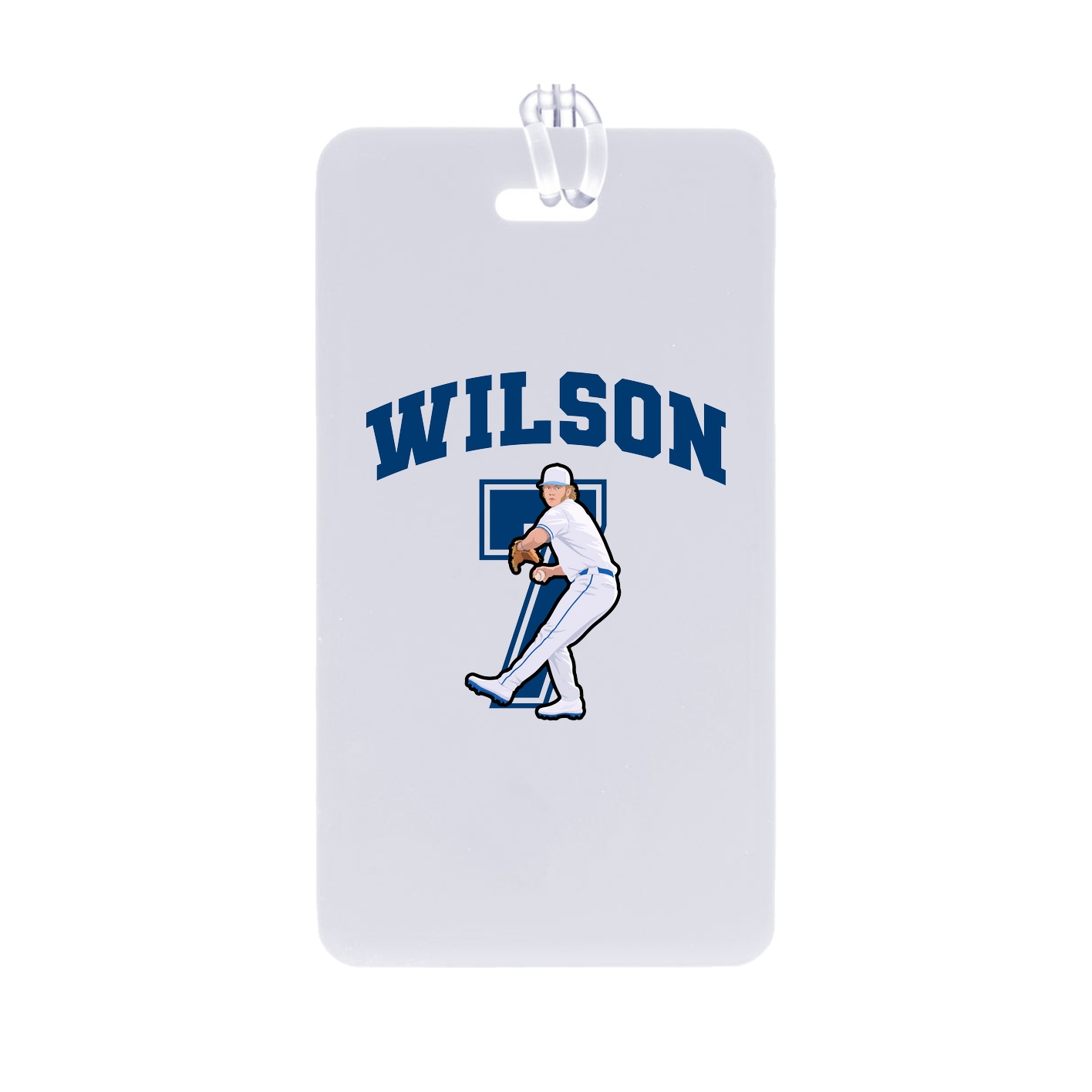 Bag Tag — Number in Classic