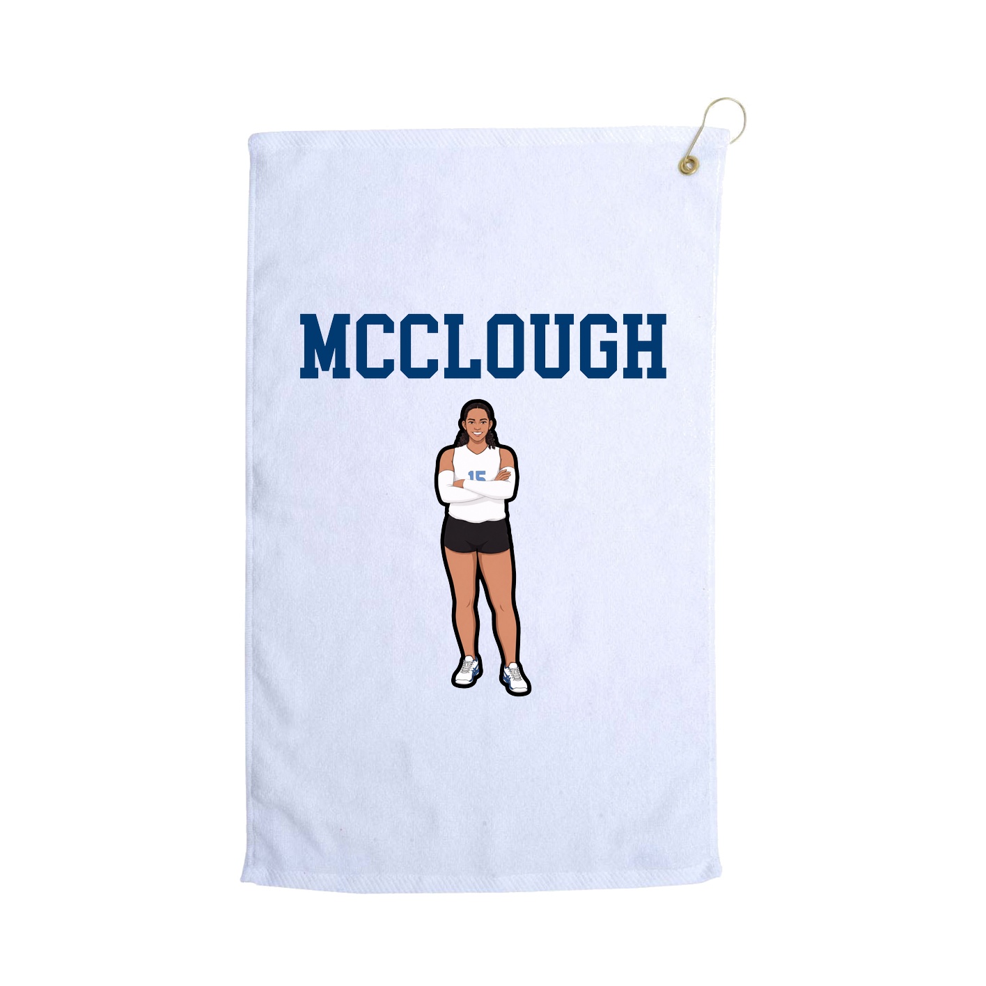 Golf Towel — Shirsey in White