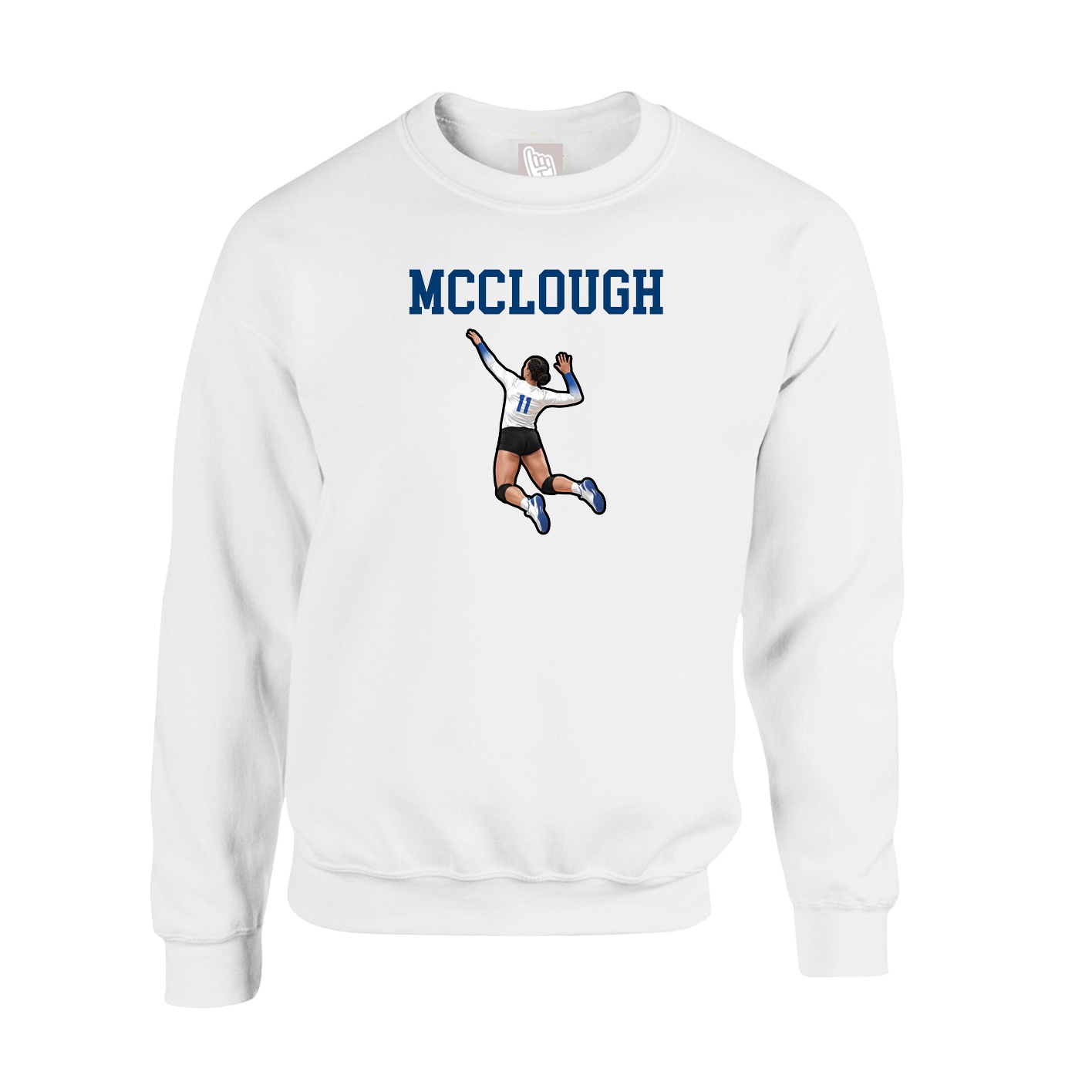 Fleece Crew — Shirsey in White