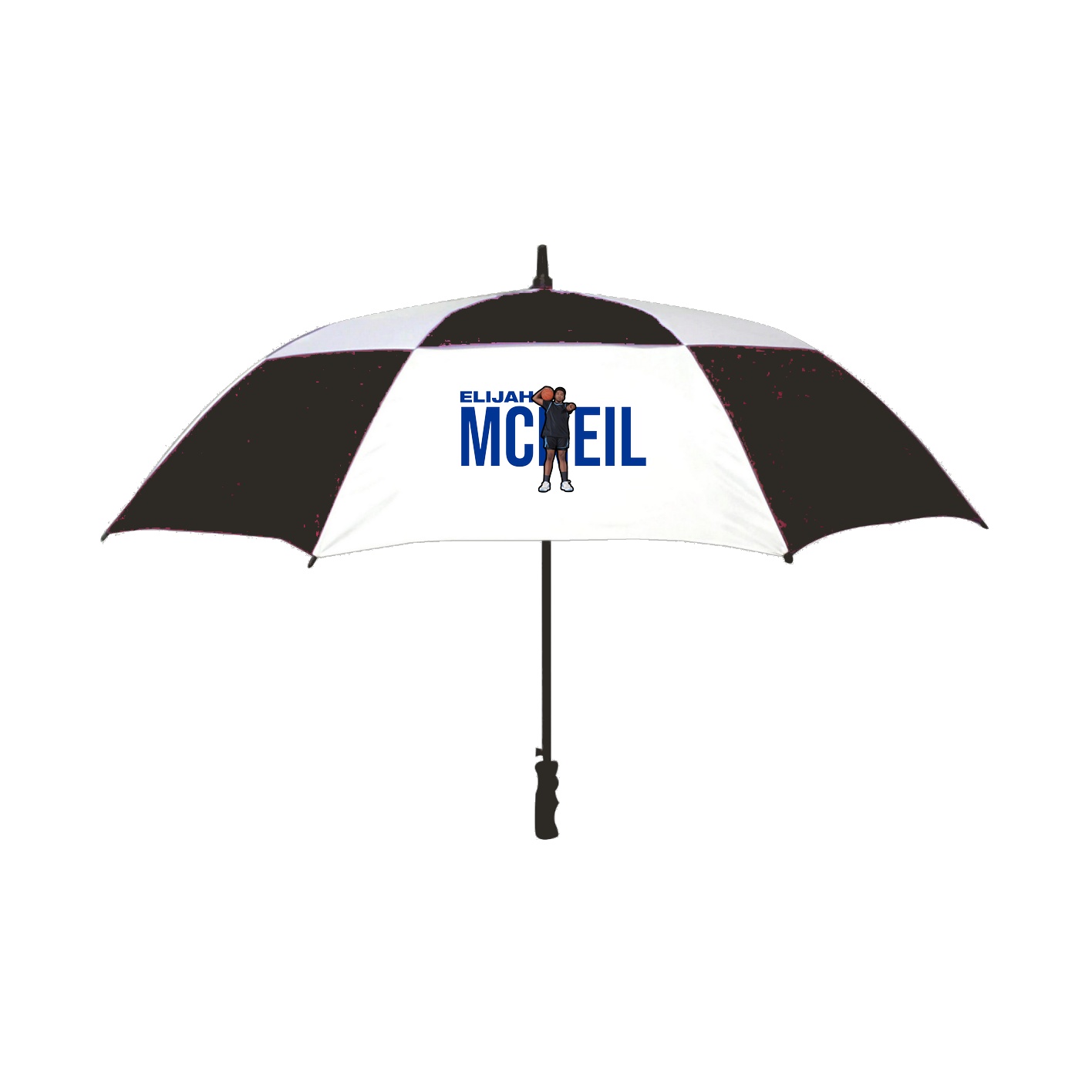 Golf Umbrella — Player Name in Black