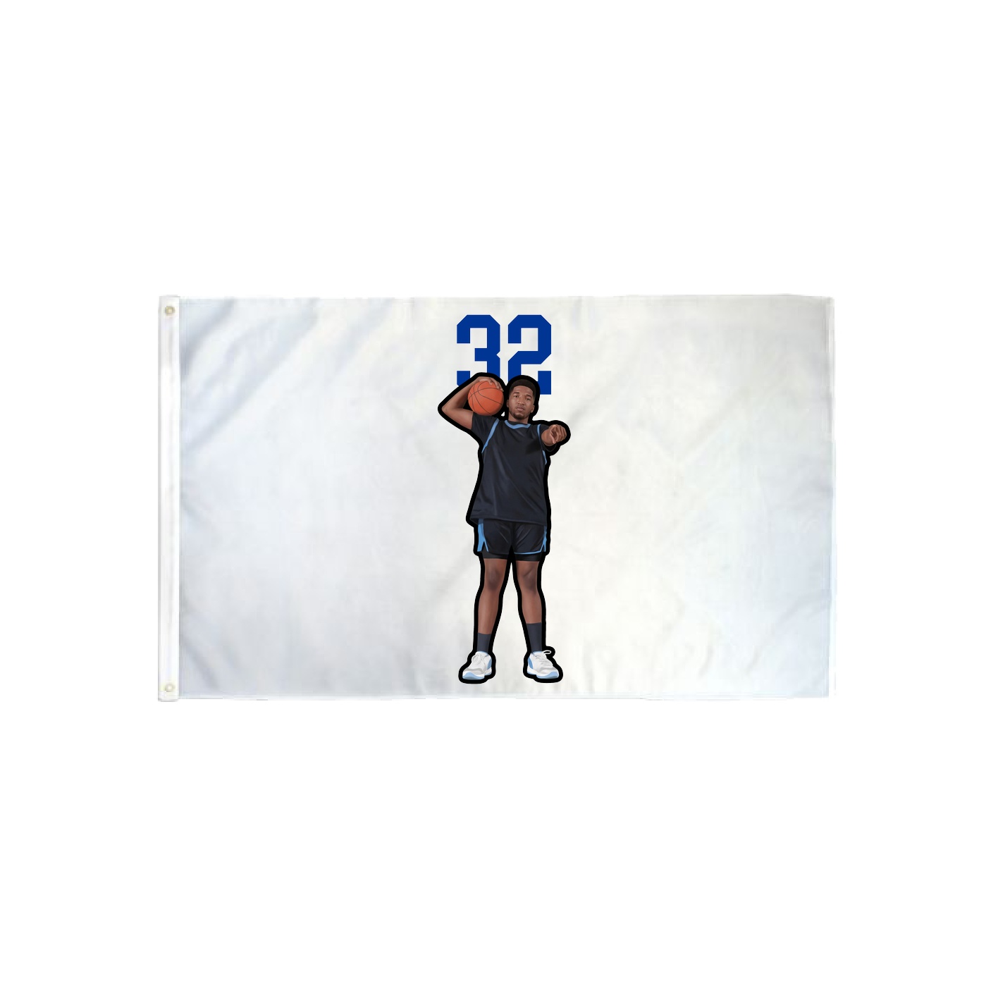 3x5 Flag — Number Top in Classic