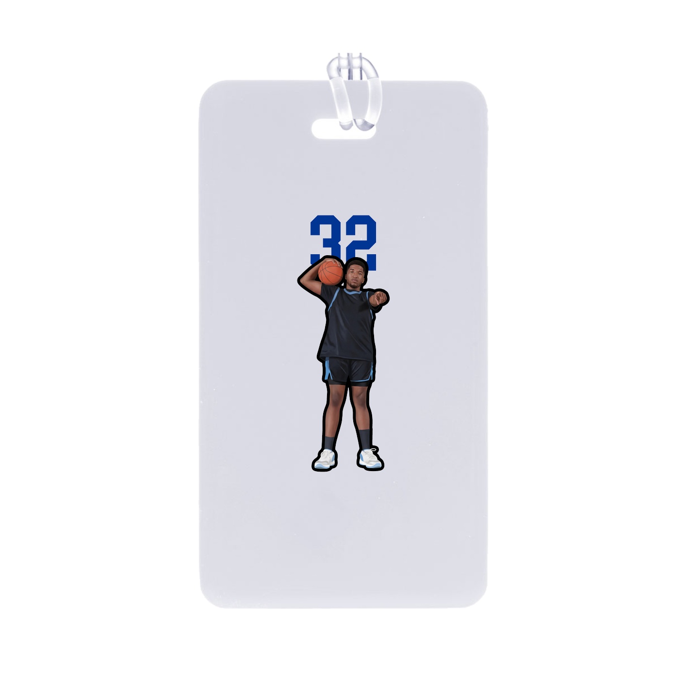 Bag Tag — Number Top in Classic