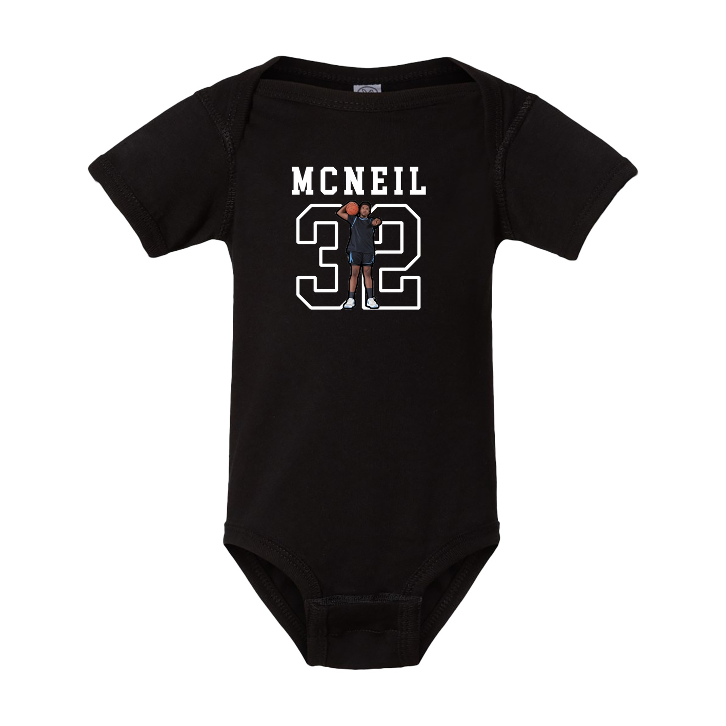 Baby Onesie — Shirsey in Black
