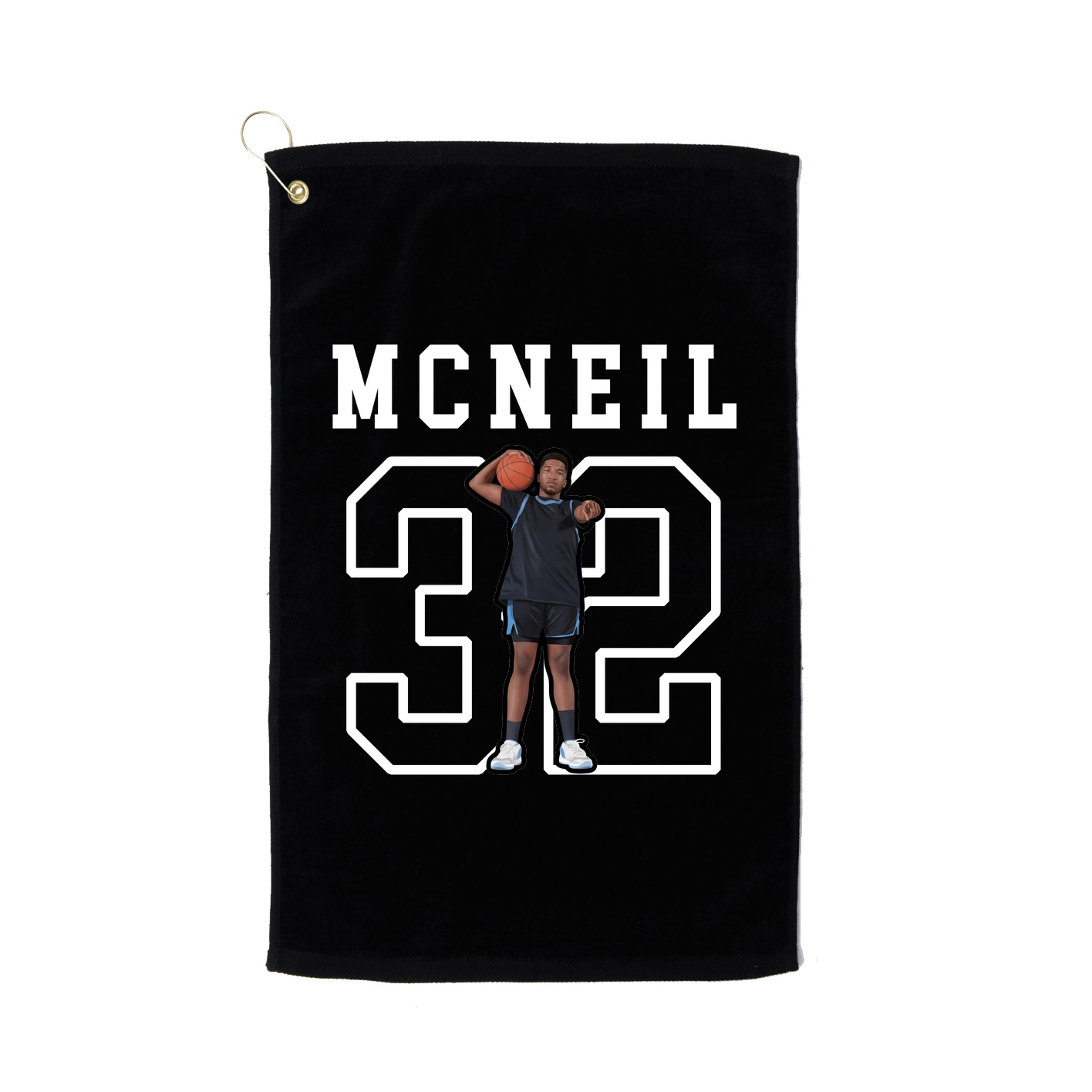 Golf Towel — Shirsey in Black