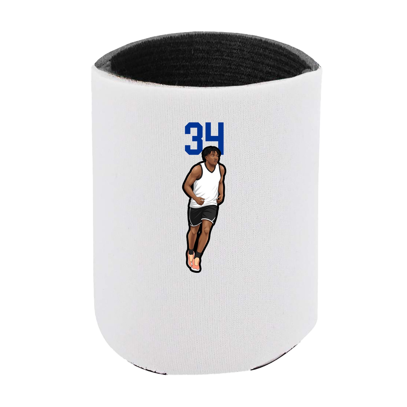 Can Holder — Number Top in White