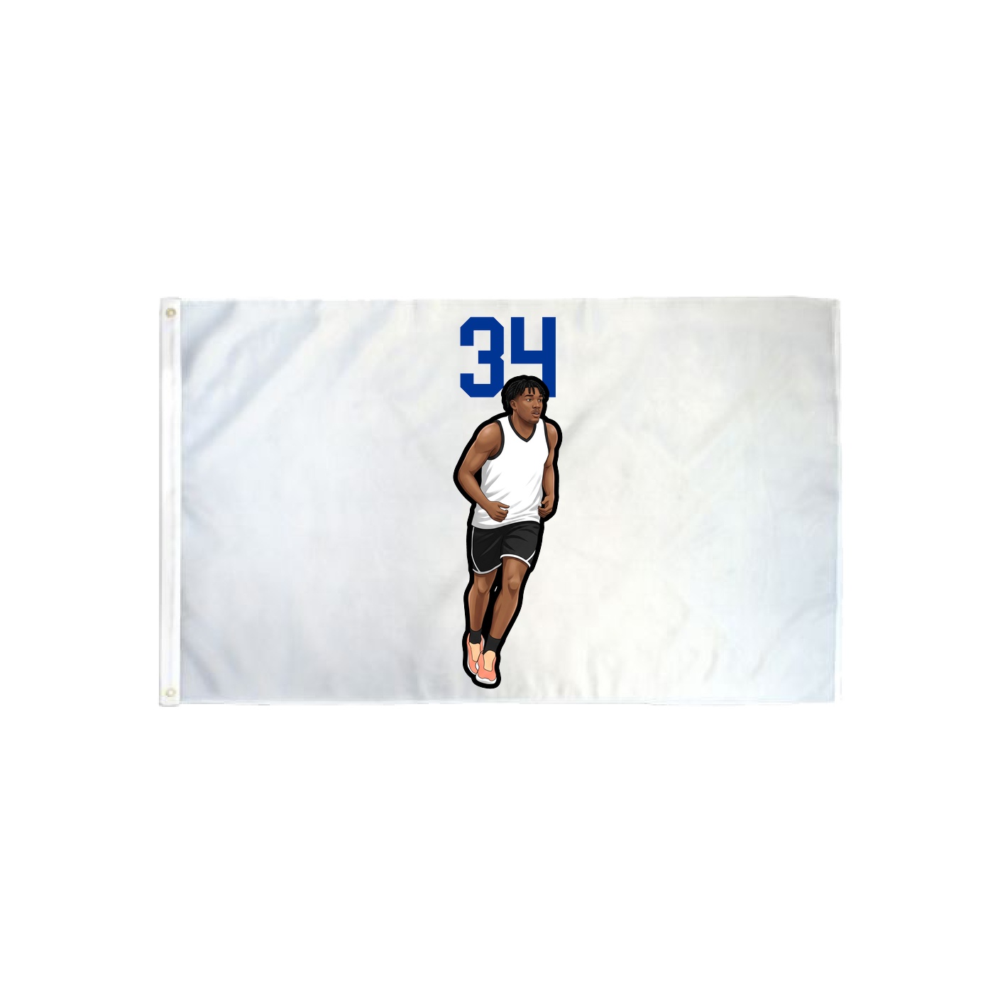 3x5 Flag — Number Top in Classic