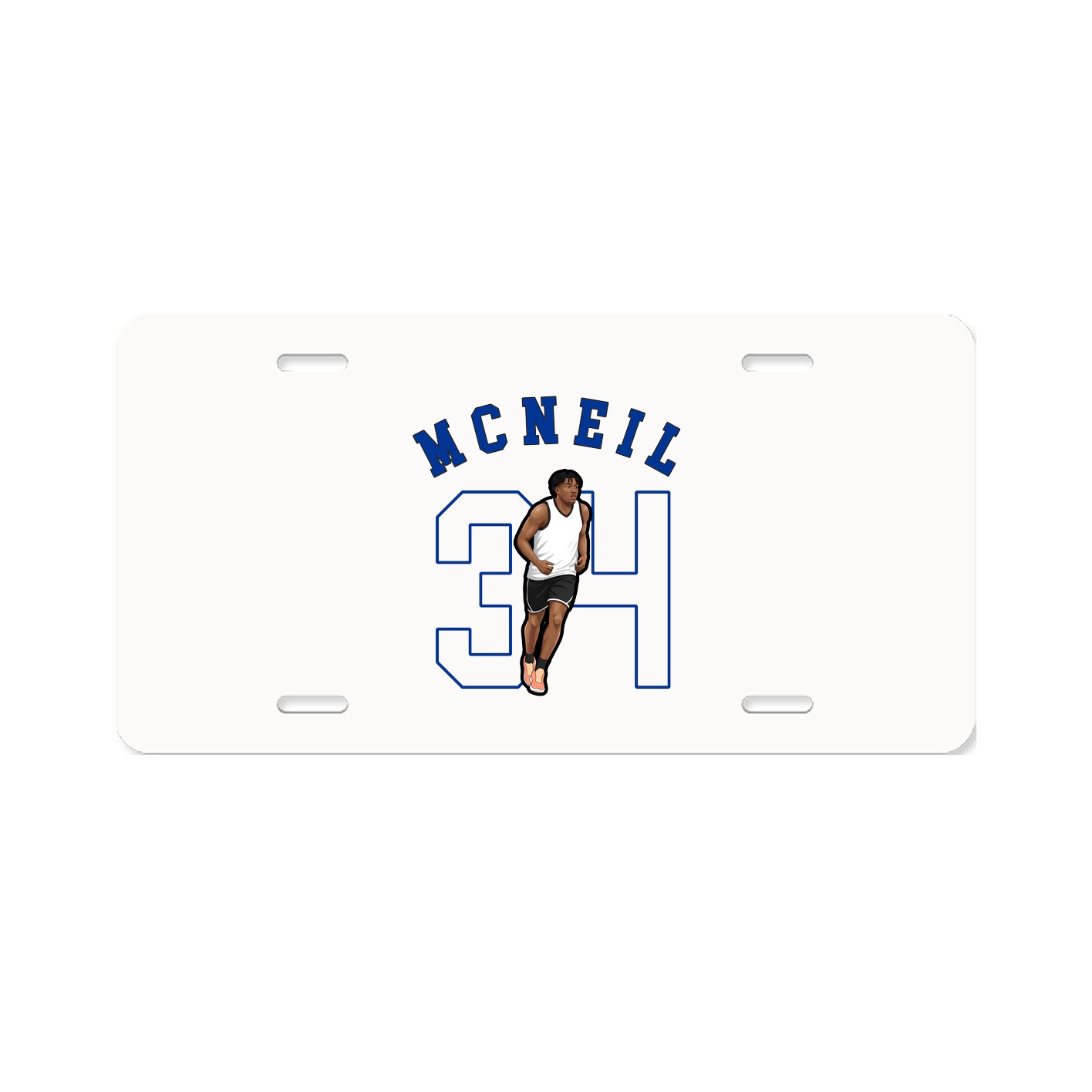 License Plate — Shirsey Arch in Classic