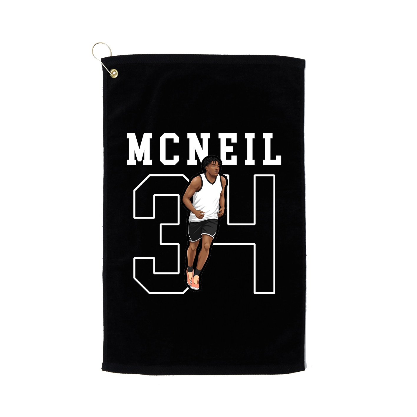 Golf Towel — Shirsey in Black