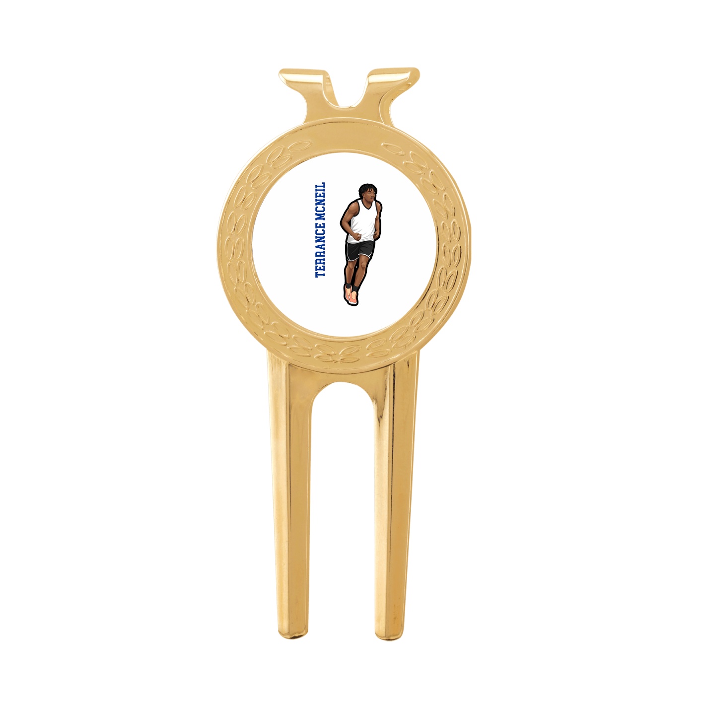 Divot Tool with Ball Marker — Name Vertical in Classic