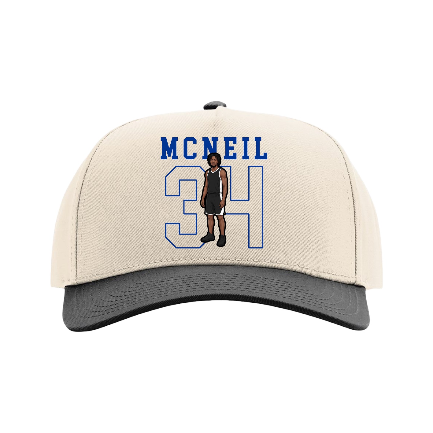 Full Fabric Five-Panel Champ Cap