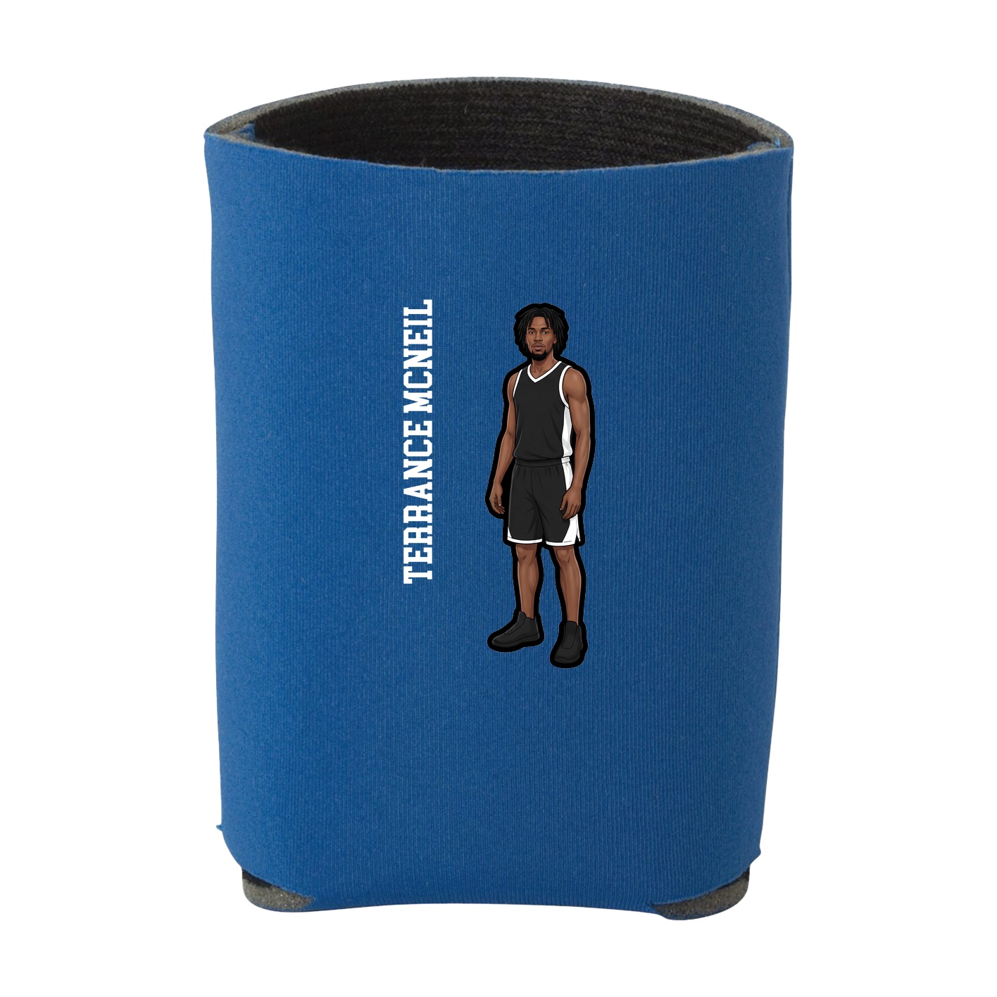 Can Holder — Name Vertical in Royal