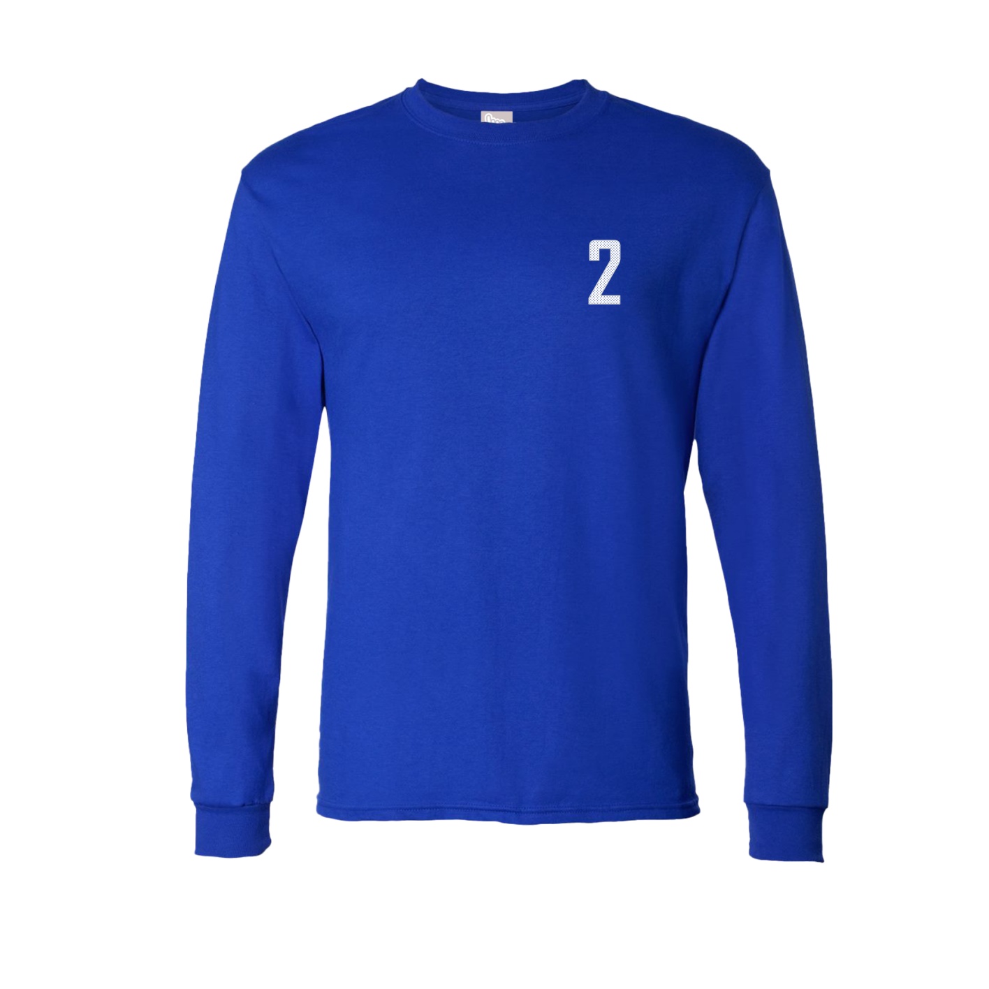 Long Sleeve Tee — Front Shirsy in Royal