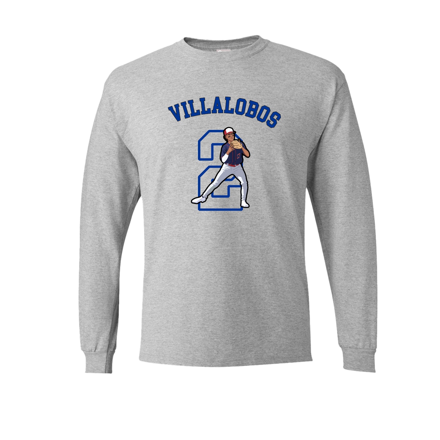 Long Sleeve Tee — Shirsey Arch in Grey