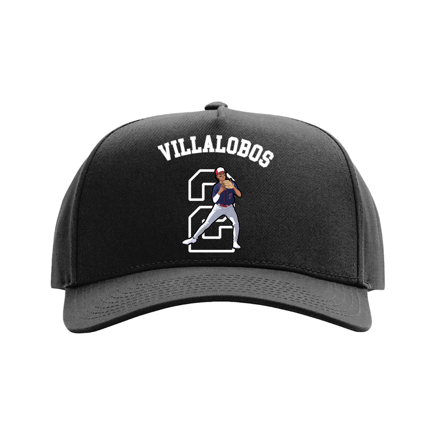 Full Fabric Five-Panel Champ Cap