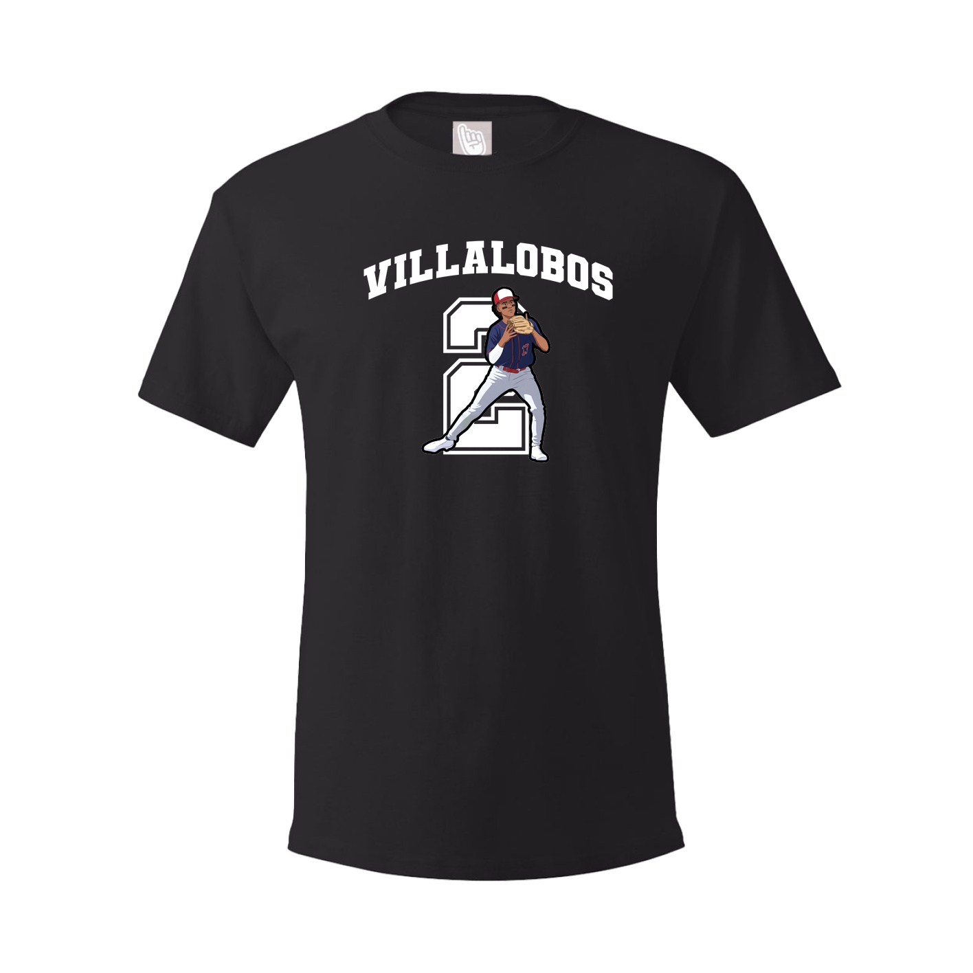 Youth Tee — Number in Black