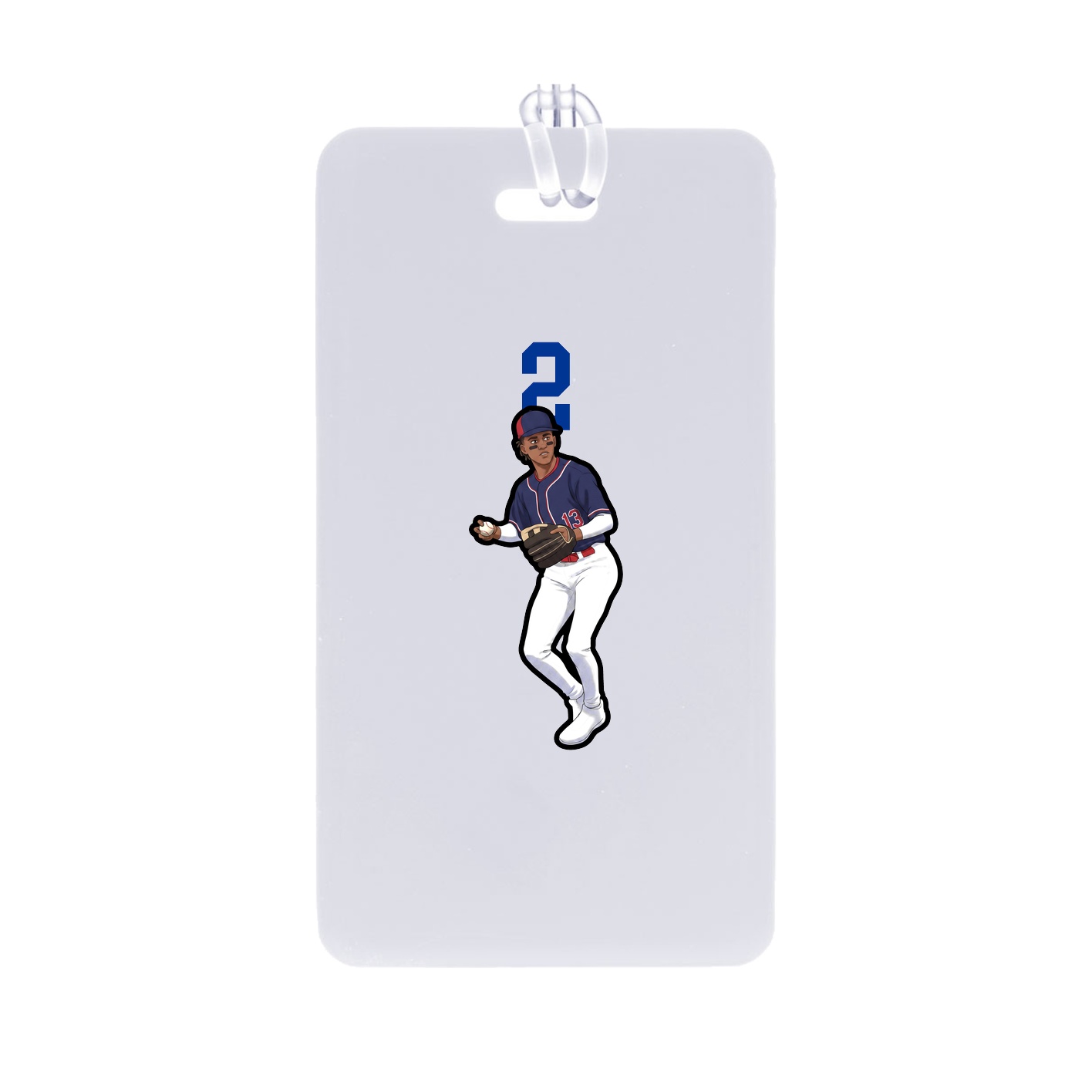 Bag Tag — Number Top in Classic