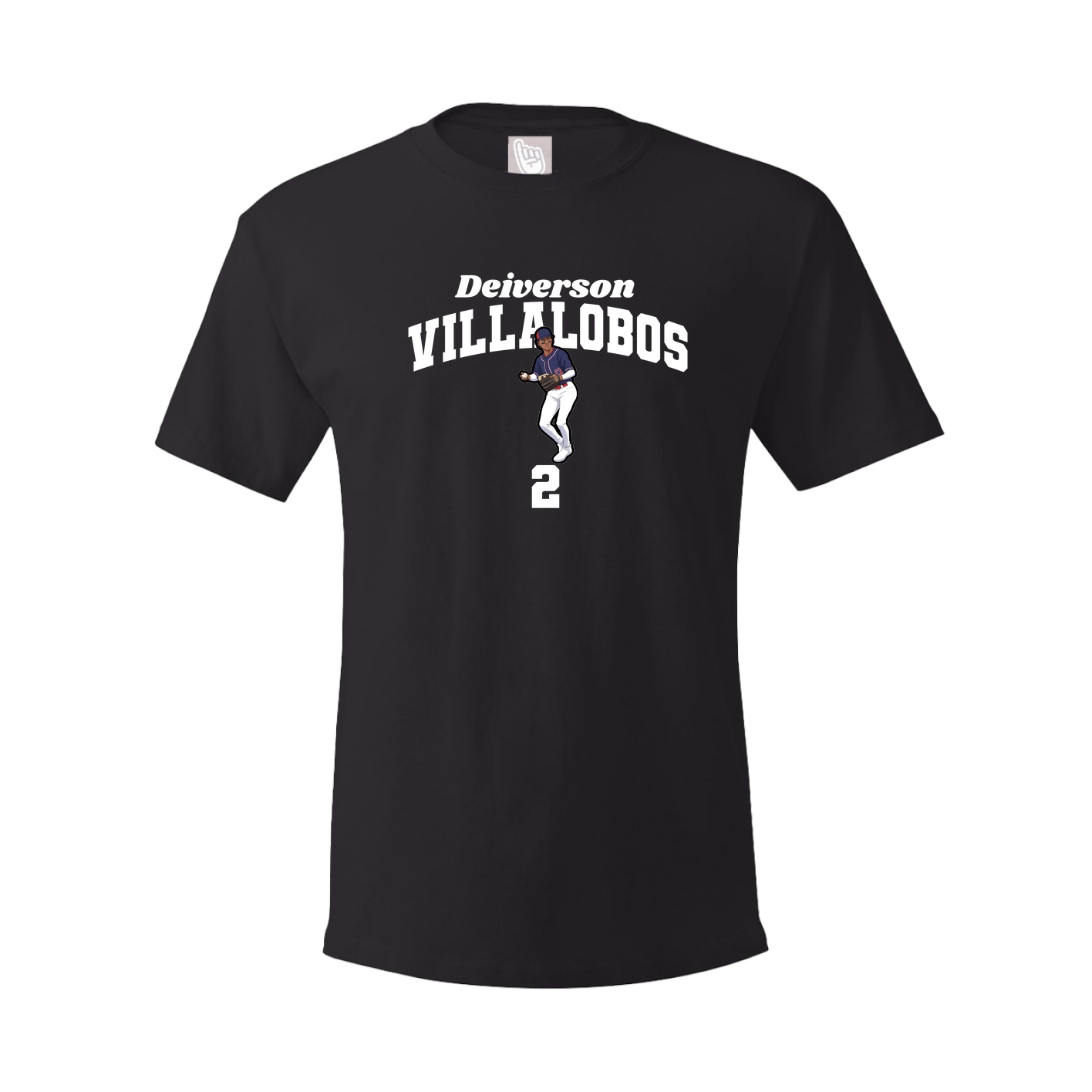 Youth Tee — Signature Arch in Black
