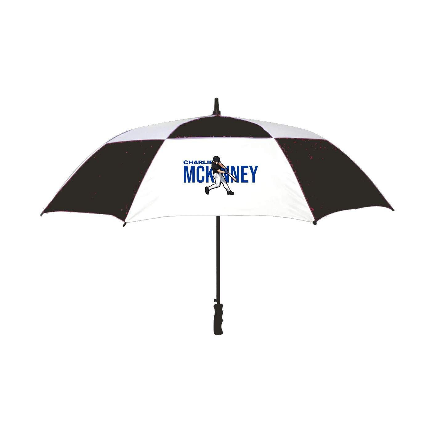 Golf Umbrella — Player Name in Black