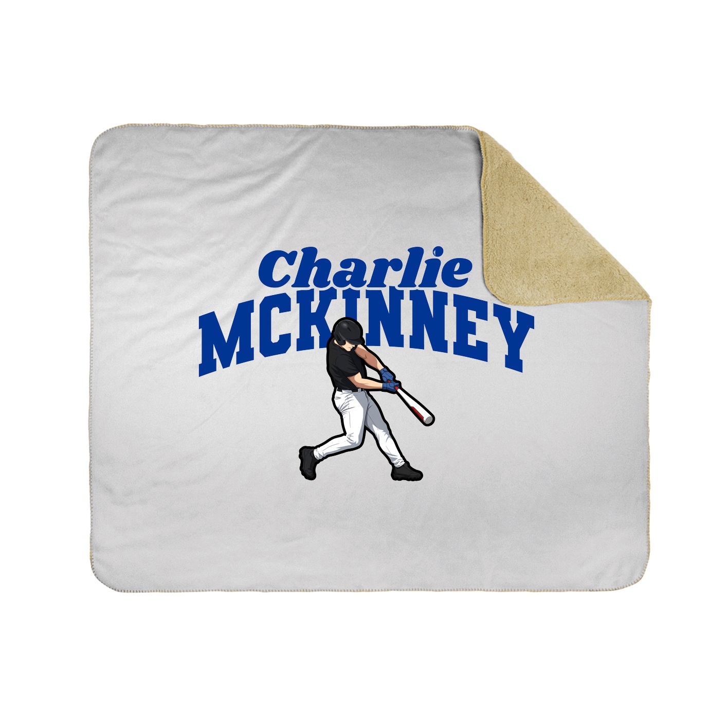Throw Blanket — Signature Arch in White