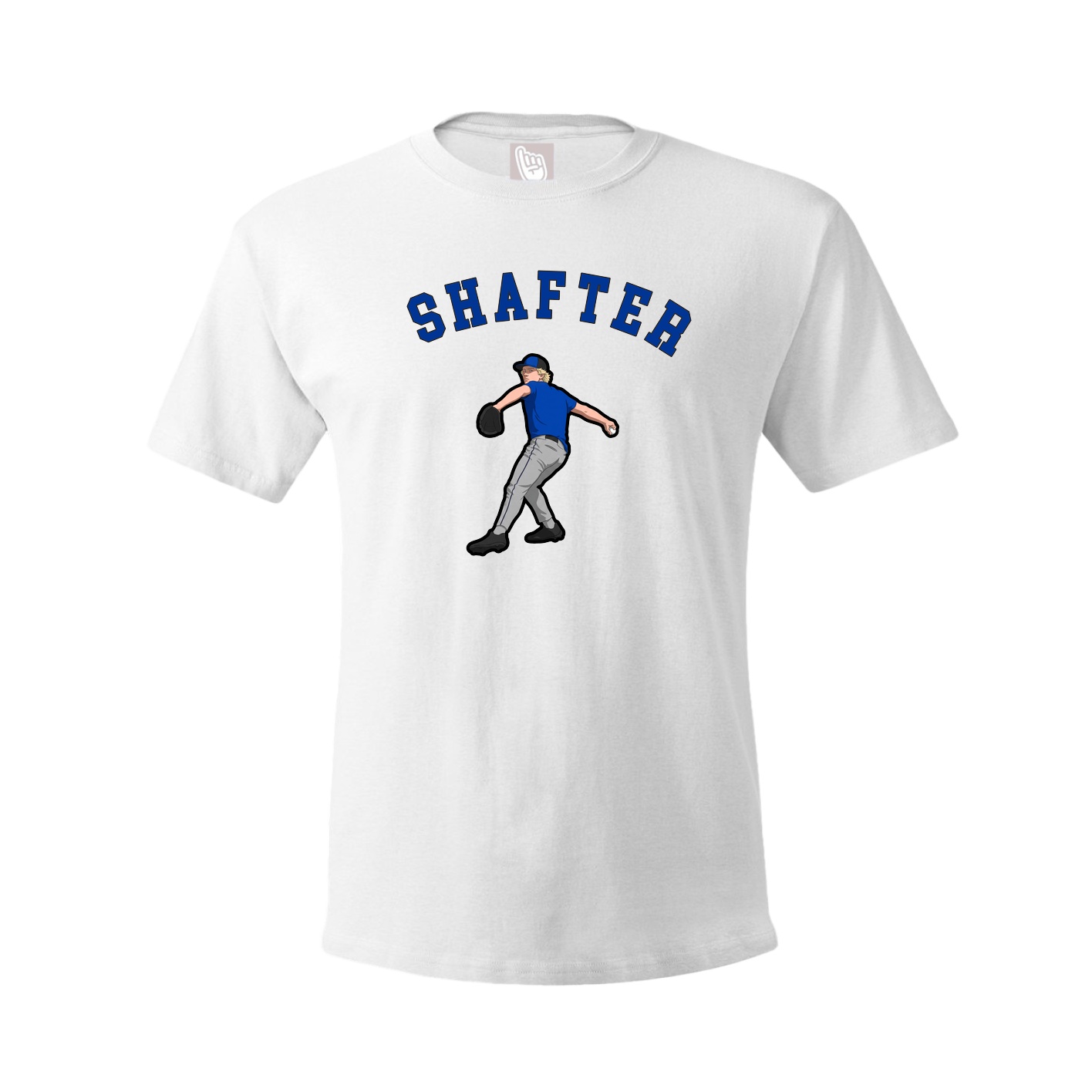 Youth Tee — Shirsey Arch in White