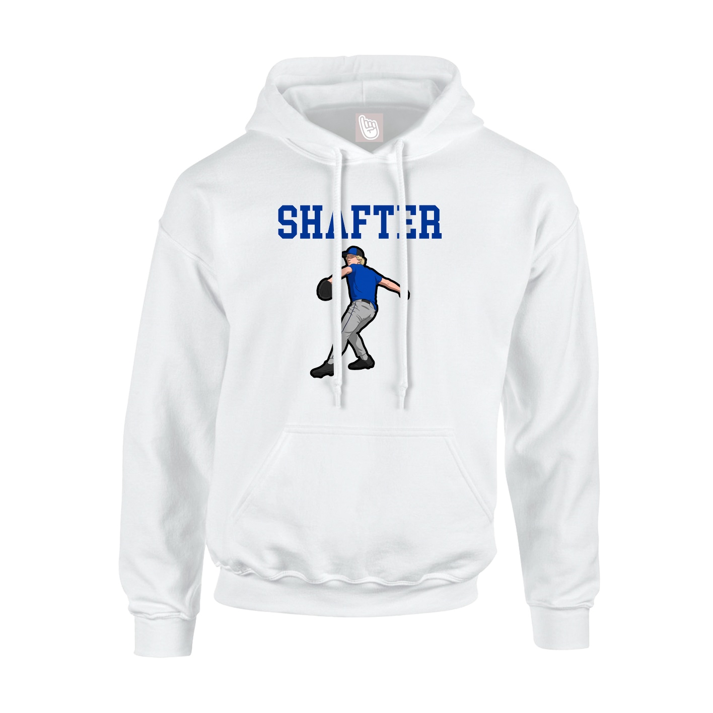 Youth Hoodie — Shirsey in White