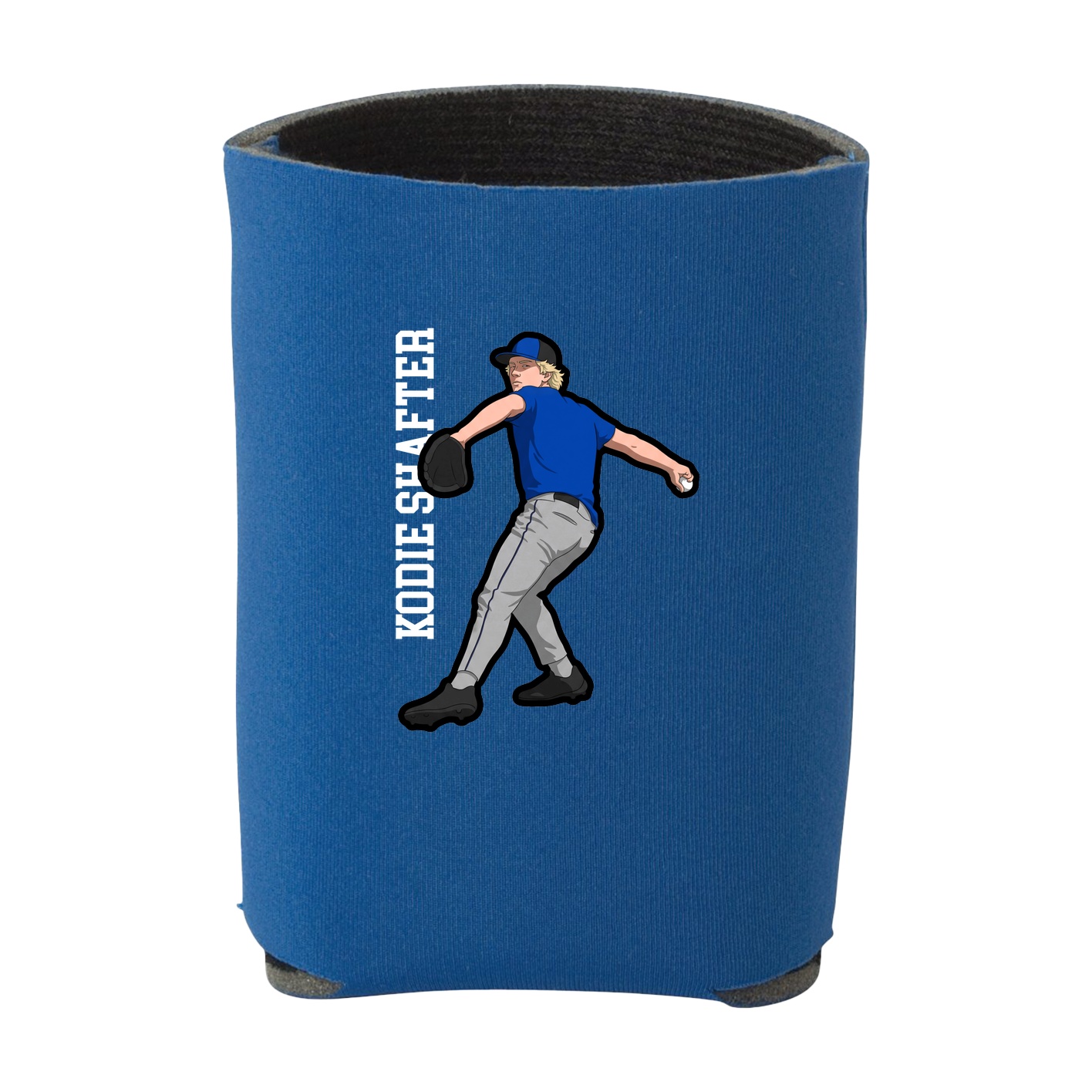Can Holder — Name Vertical in Royal