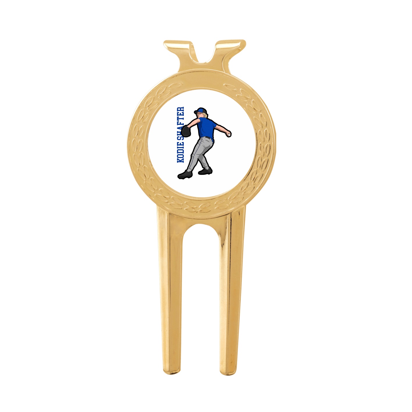Divot Tool with Ball Marker — Name Vertical in Classic