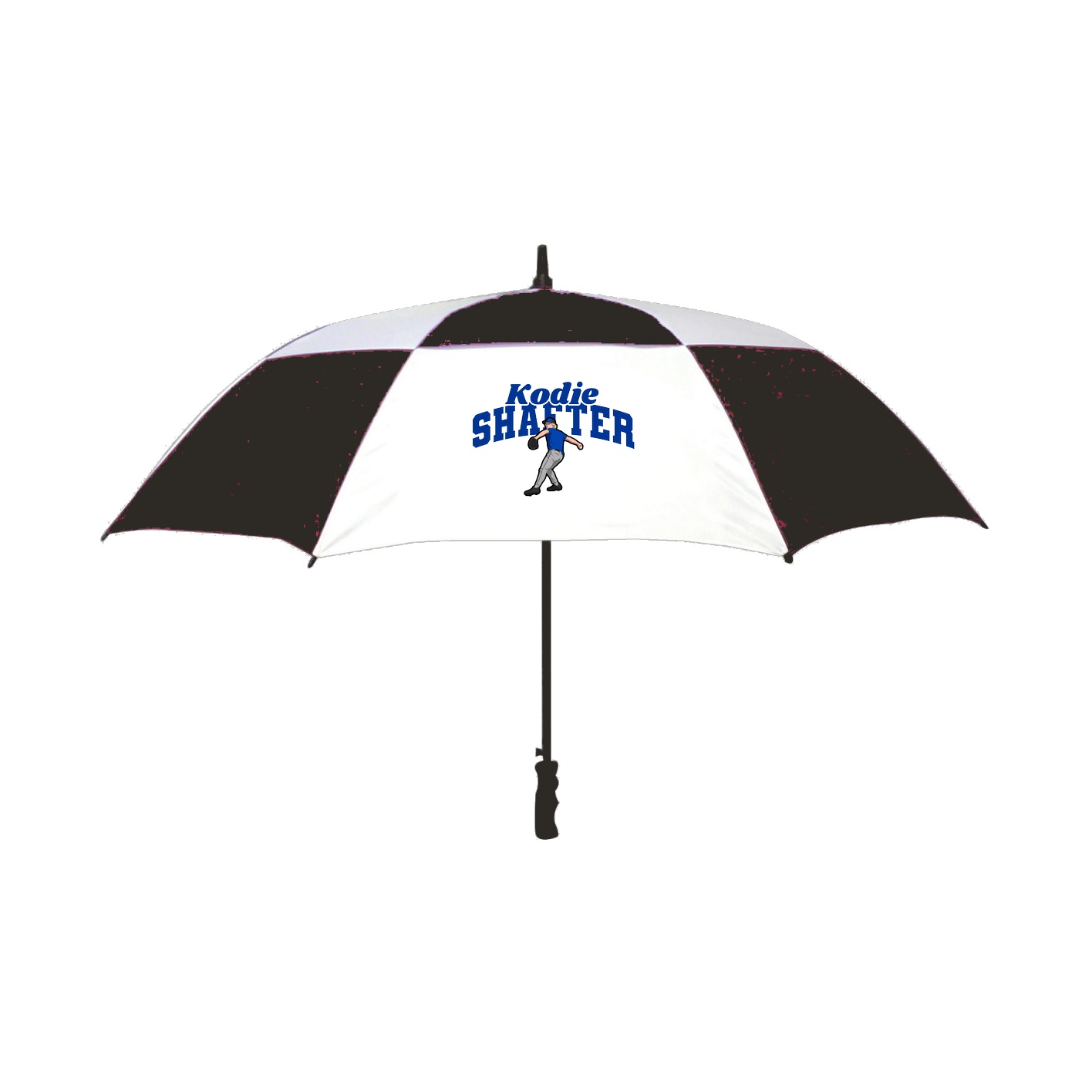 Golf Umbrella — Signature Arch in Black