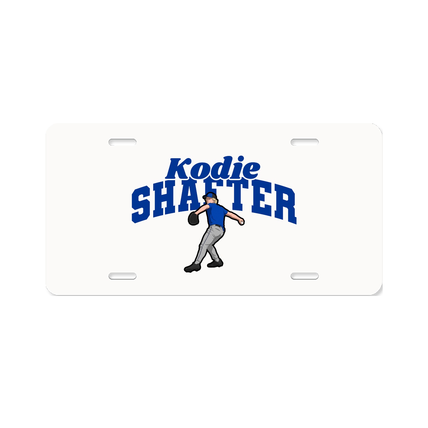 License Plate — Signature Arch in Classic