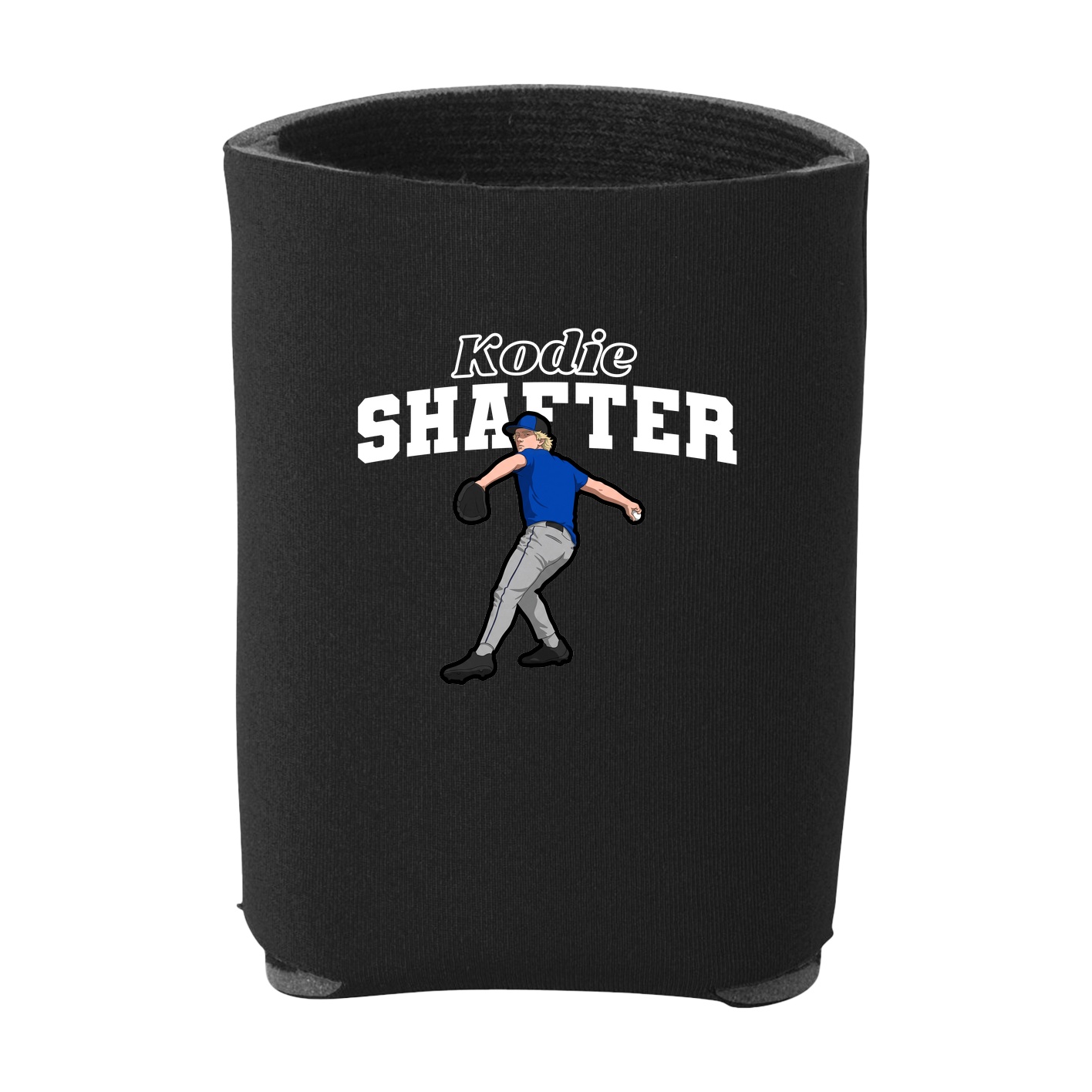 Can Holder — Name Arch in Black