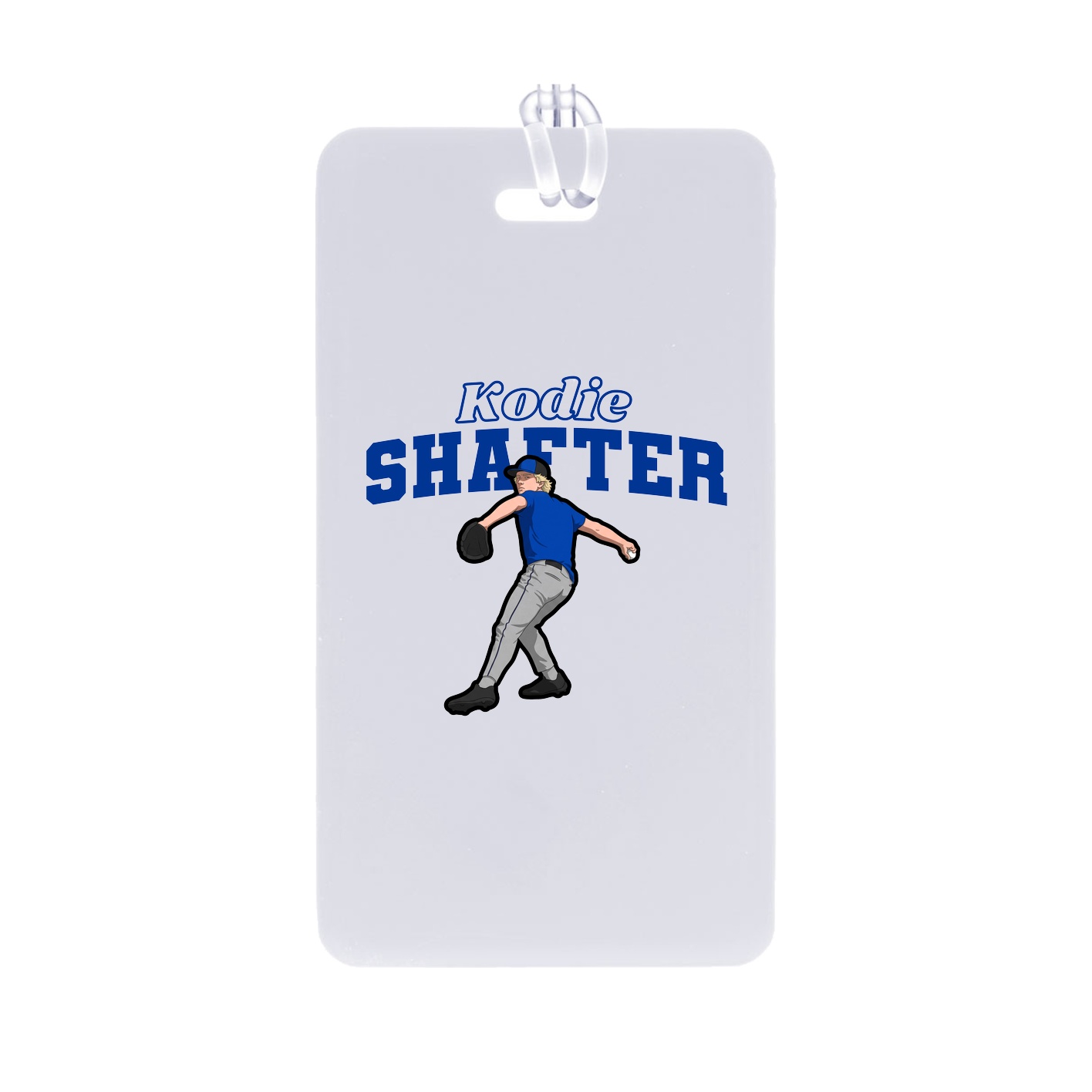 Bag Tag — Name Arch in Classic