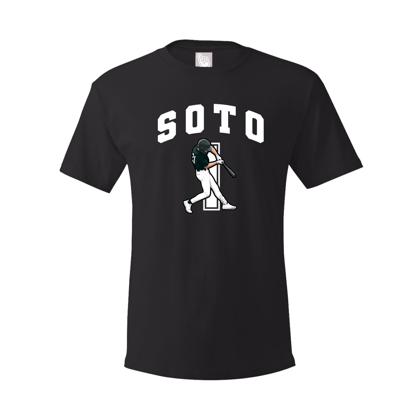 Youth Tee — Number in Black