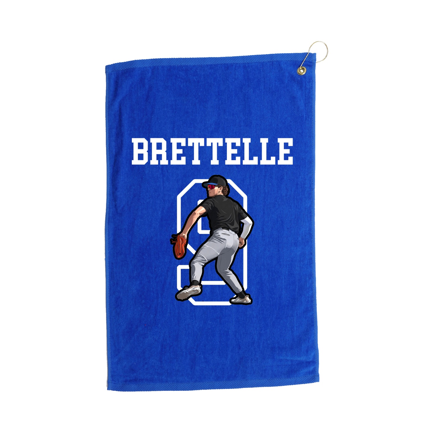 Golf Towel — Shirsey in Royal